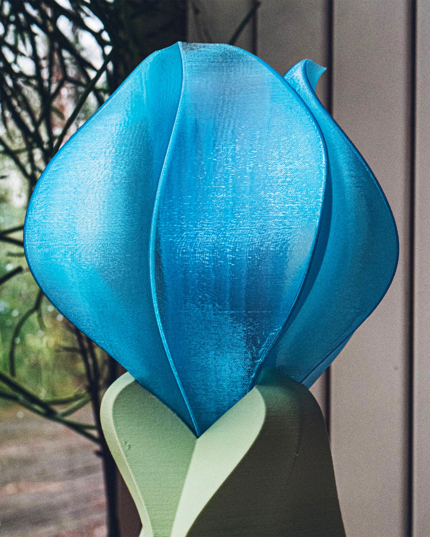 Lampada da tavolo stampata in 3D Iris Mini