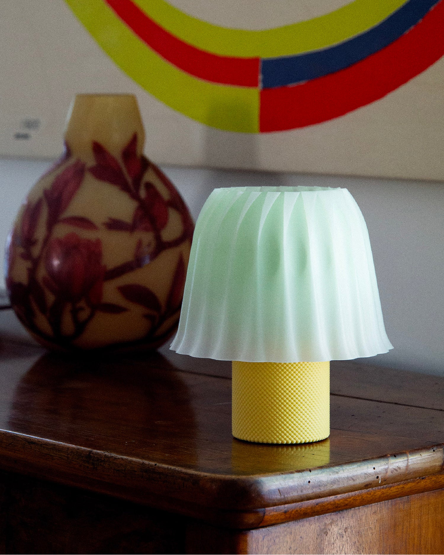 Lampada da tavolo stampata in 3D Ceno