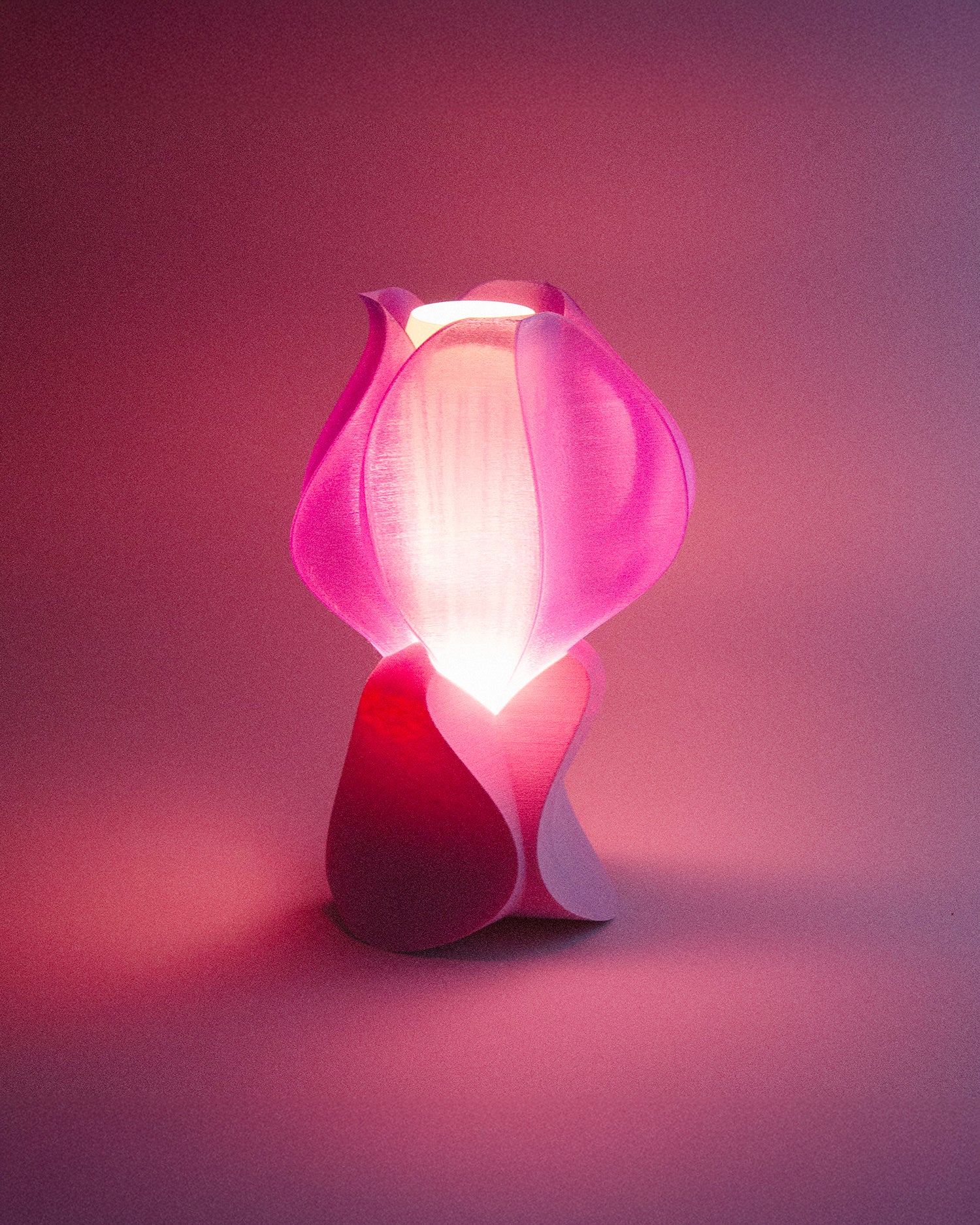 Lampada da tavolo stampata in 3D Iris Mini