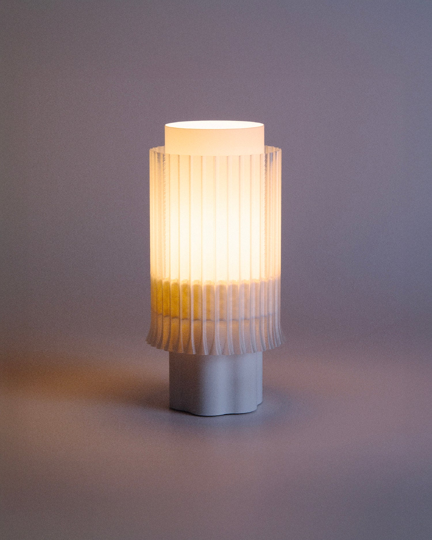 Lampada da tavolo stampata in 3D Silo