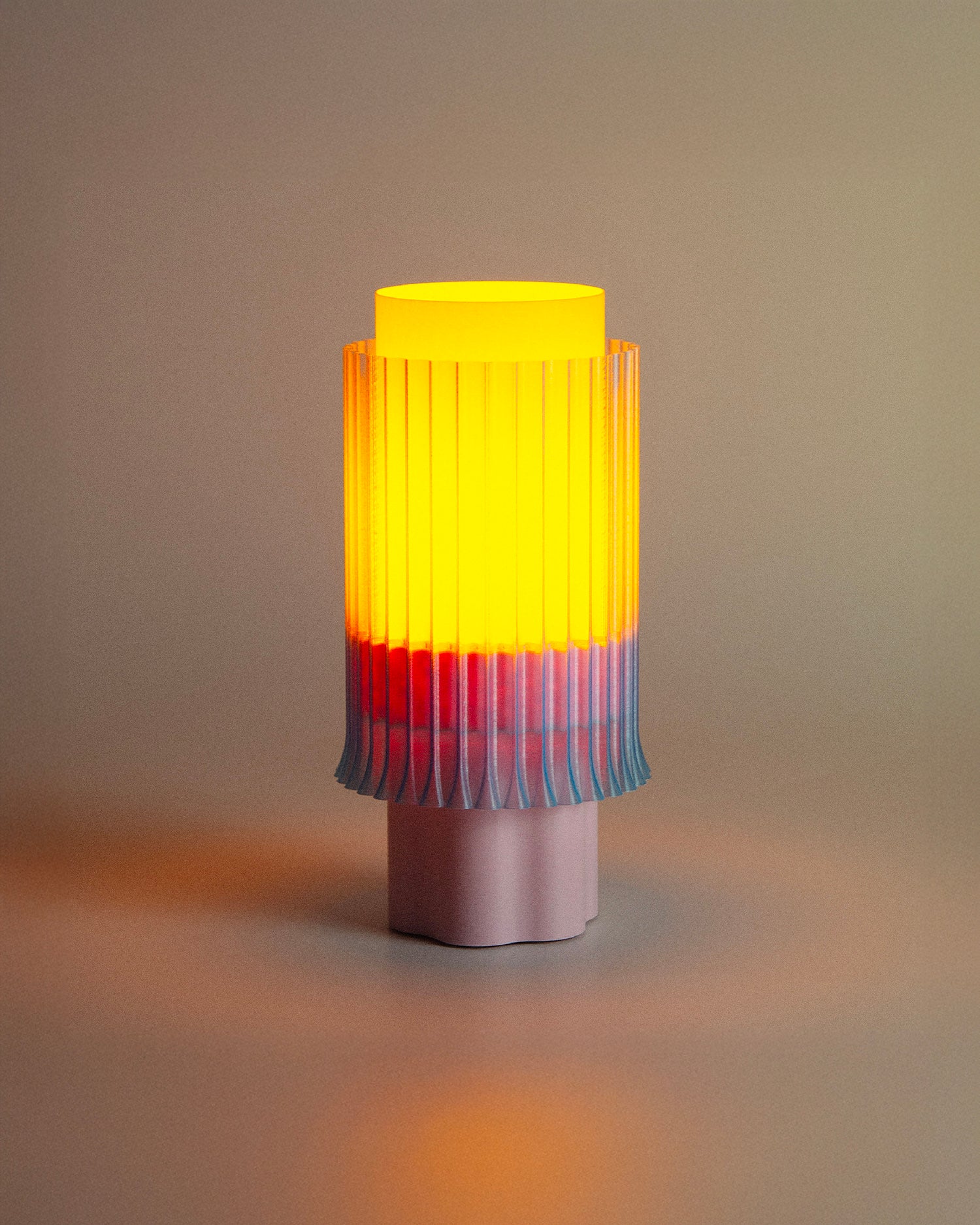 Lampada da tavolo stampata in 3D Silo