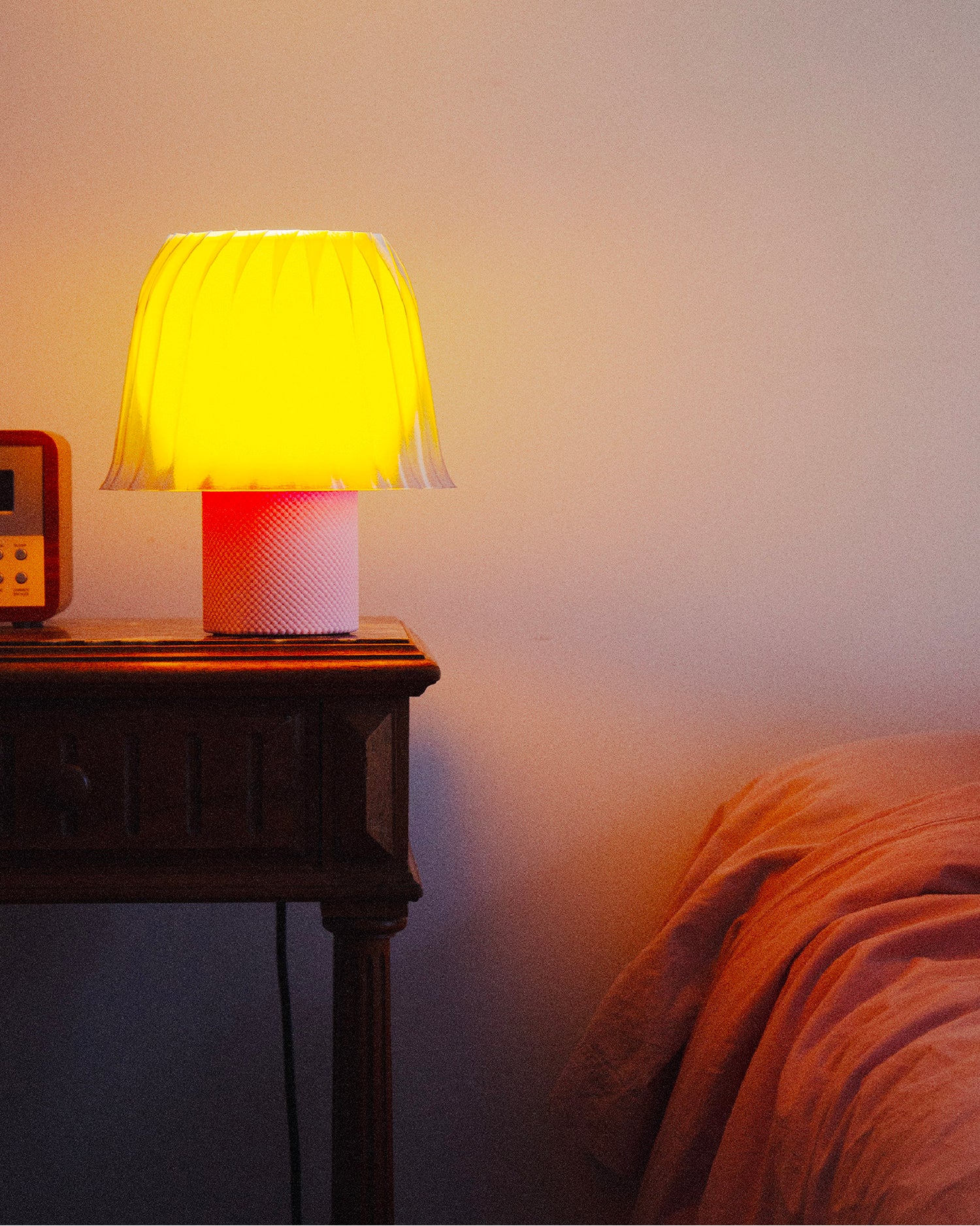 Lampada da tavolo stampata in 3D Ceno