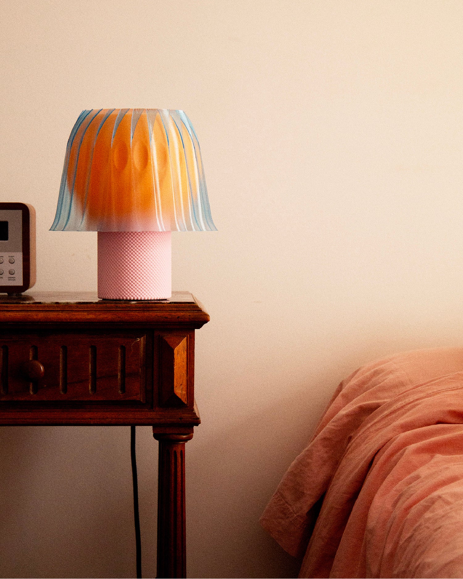 Lampada da tavolo stampata in 3D Ceno