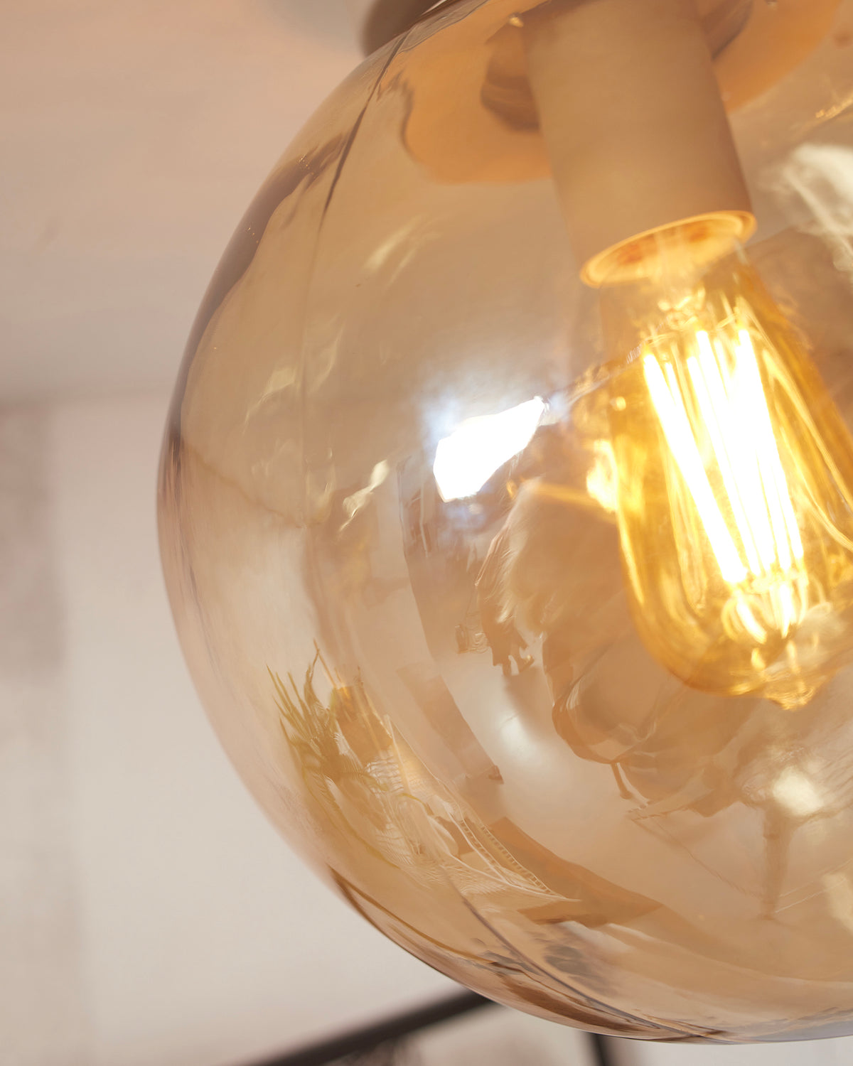 Lampada da soffitto in vetro Helsinki