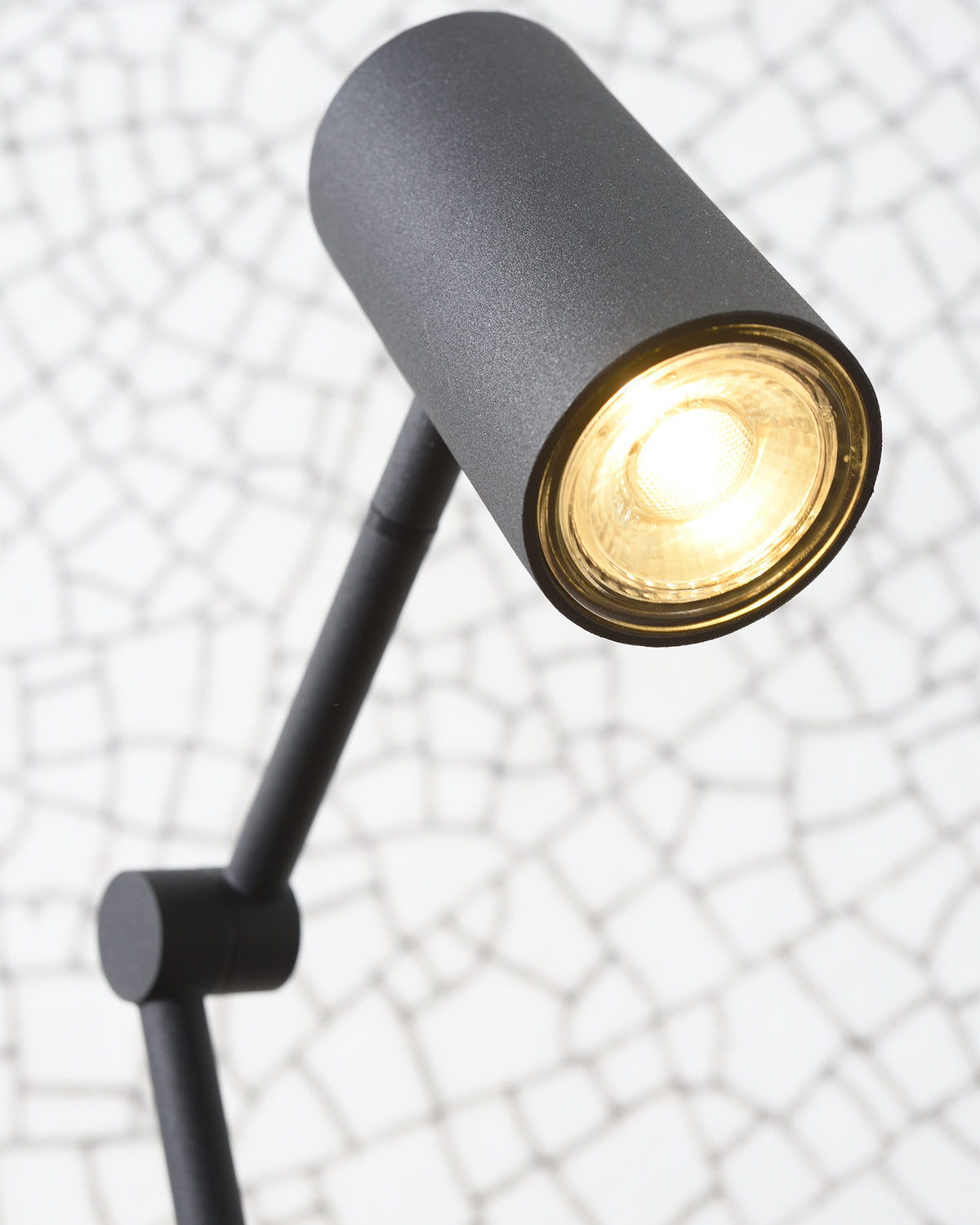 Lampada da terra in metallo Montreux