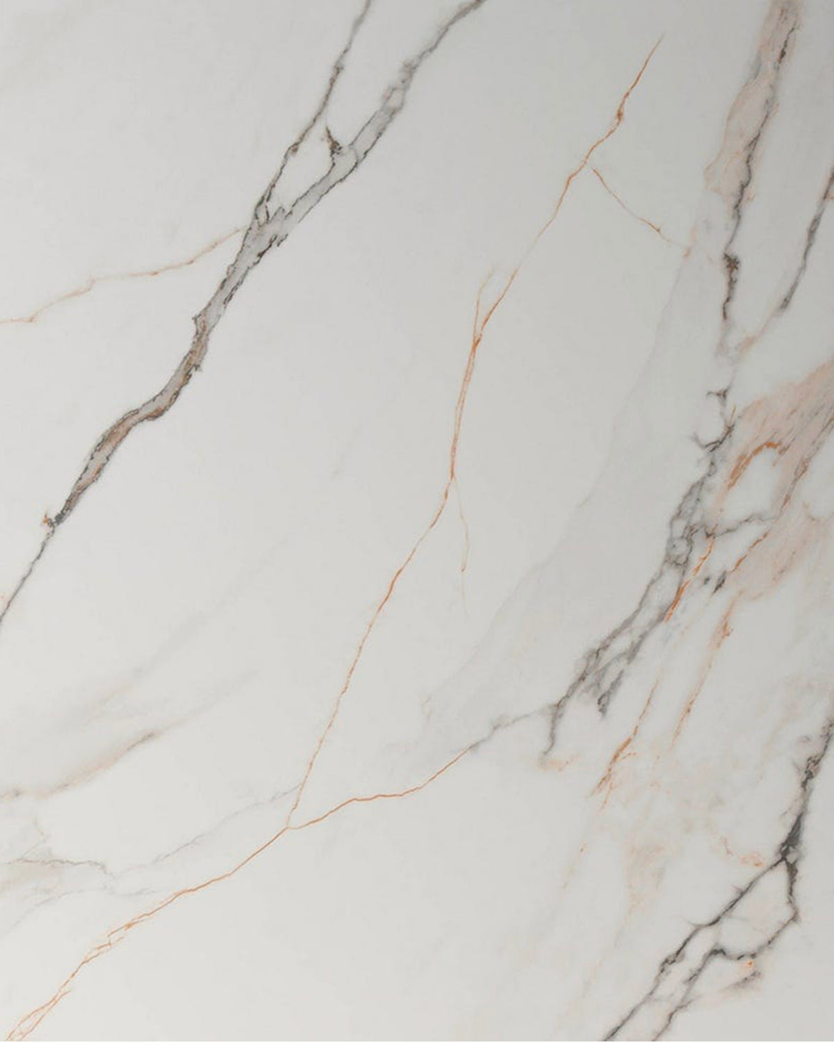 Tavolo da pranzo in ceramica effetto marmo Cora