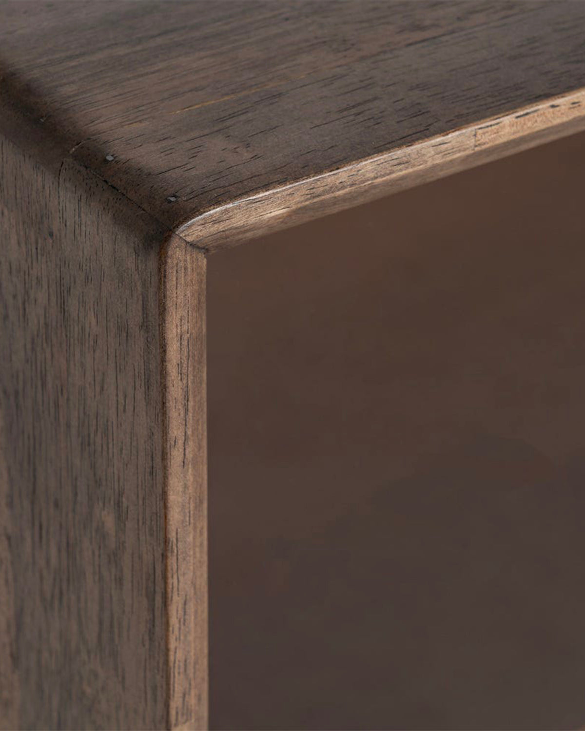 Vetrina in legno e vetro Amy
