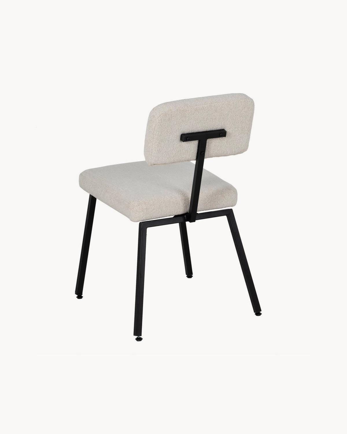Set da 4 sedie da pranzo imbottite Ines