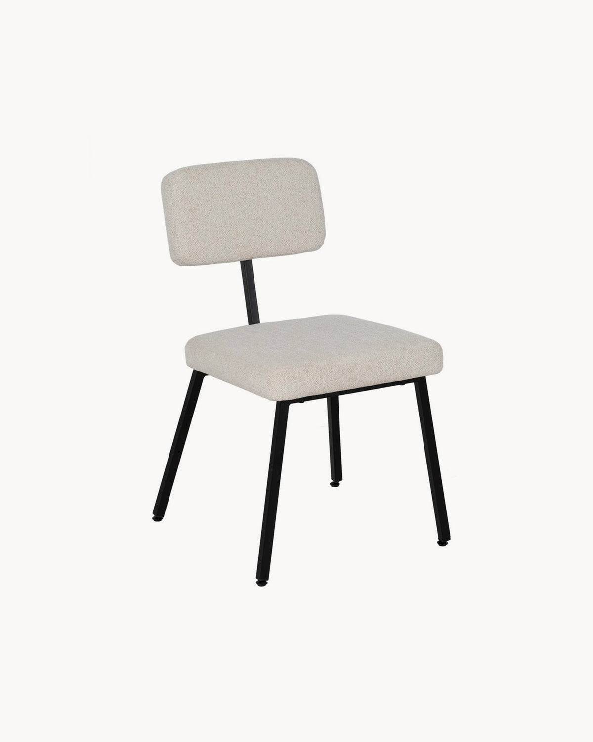 Set da 4 sedie da pranzo imbottite Ines
