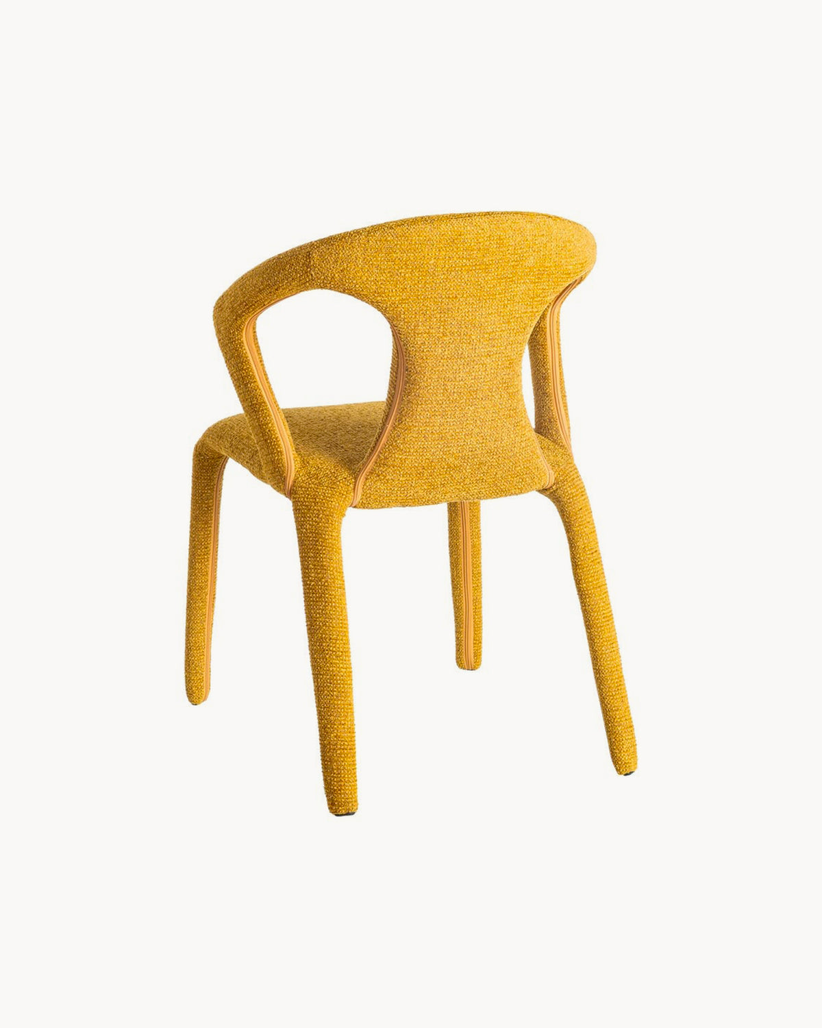 Set da 2 sedie da pranzo imbottite in tessuto Mirel