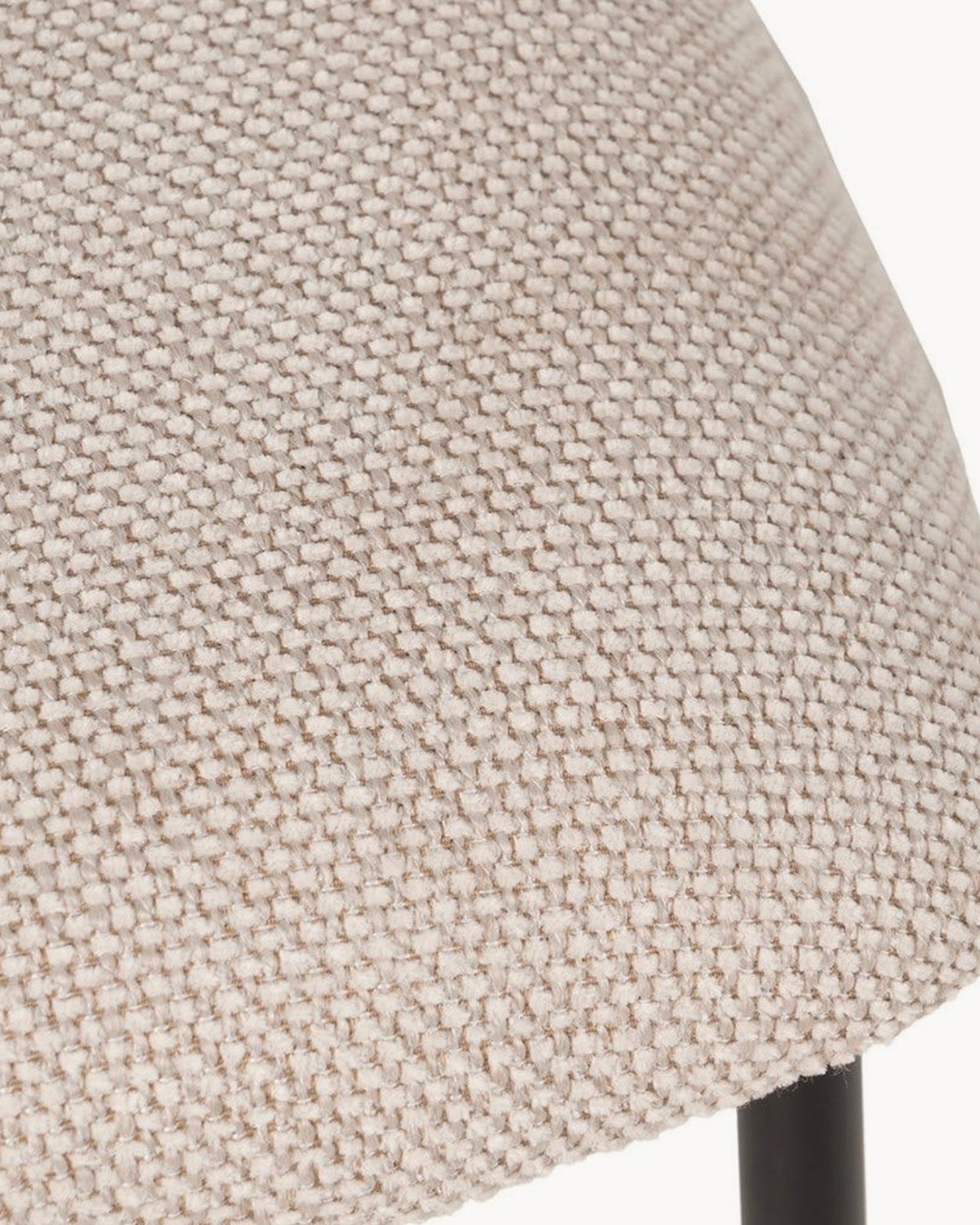 Set da 4 sedie da pranzo imbottite in tessuto Maelis