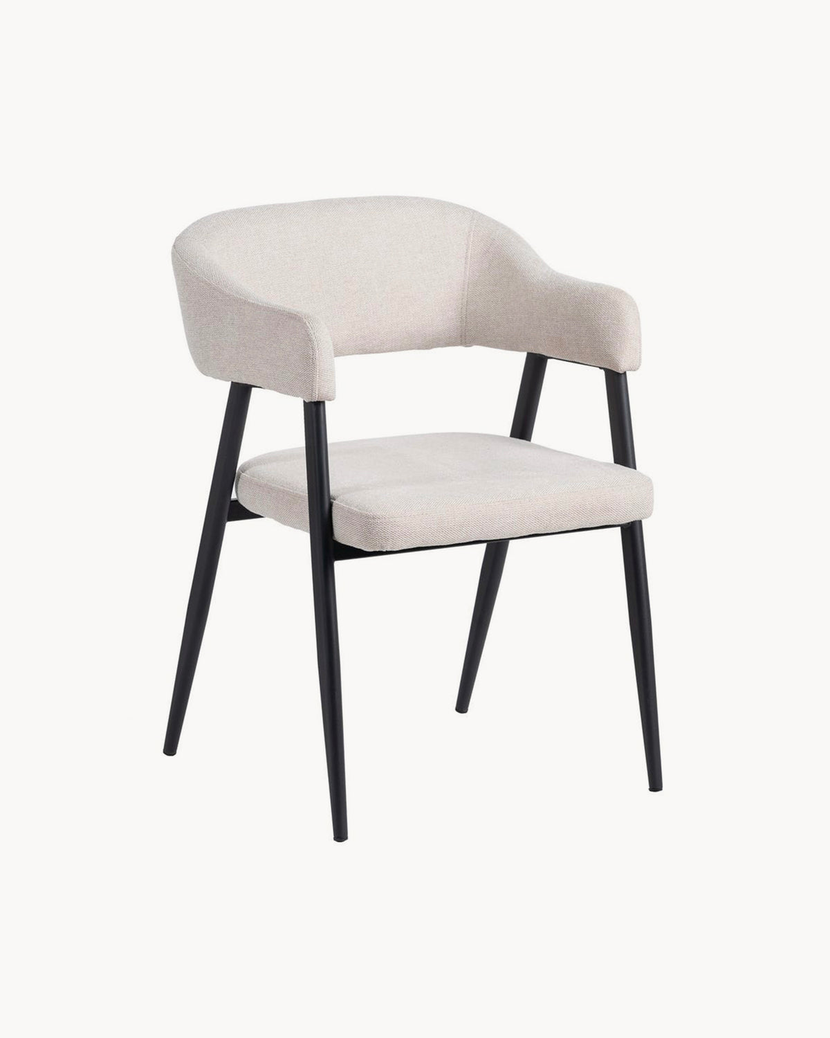 Set da 4 sedie da pranzo imbottite Solen