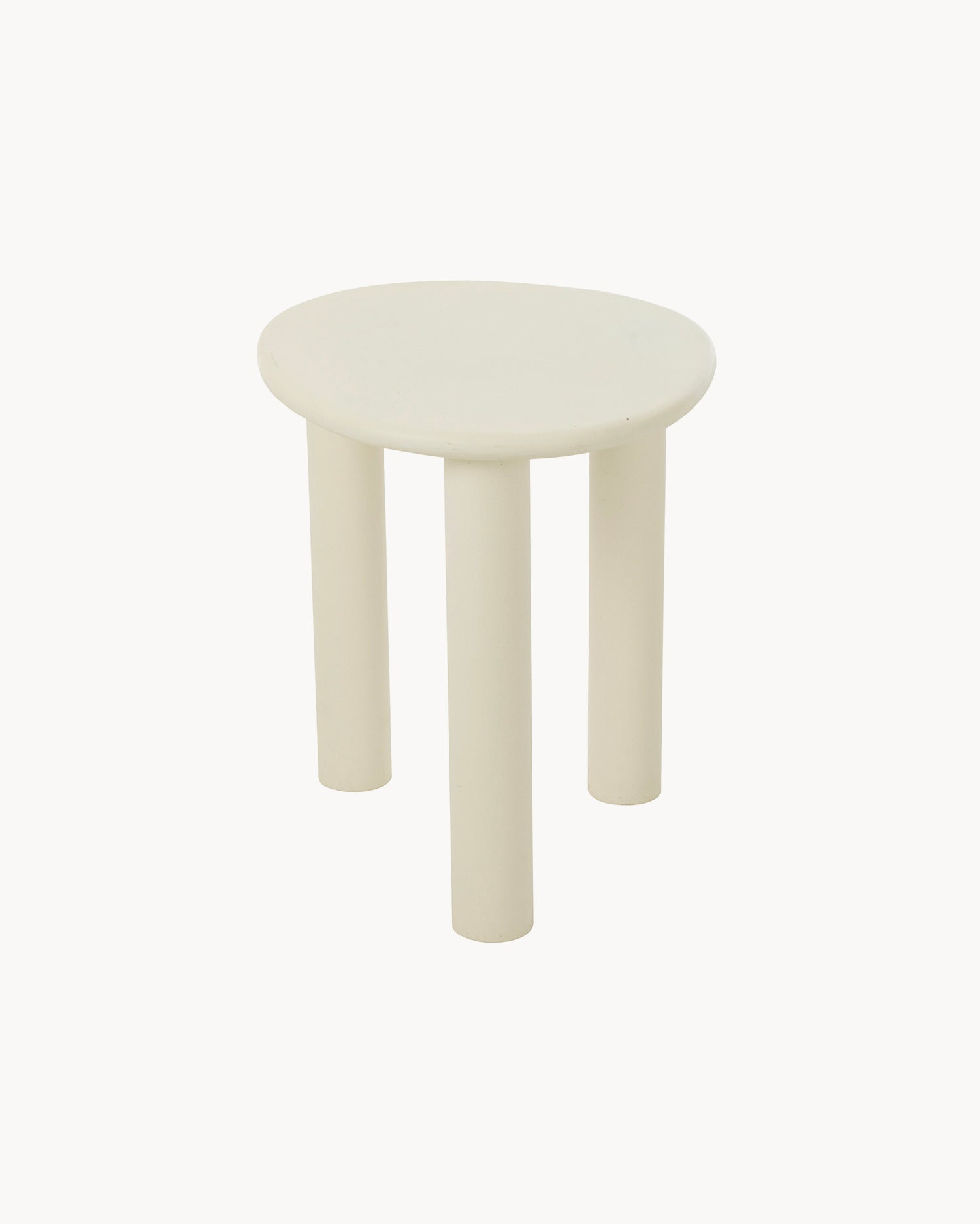 Tavolino in legno bianco Bali