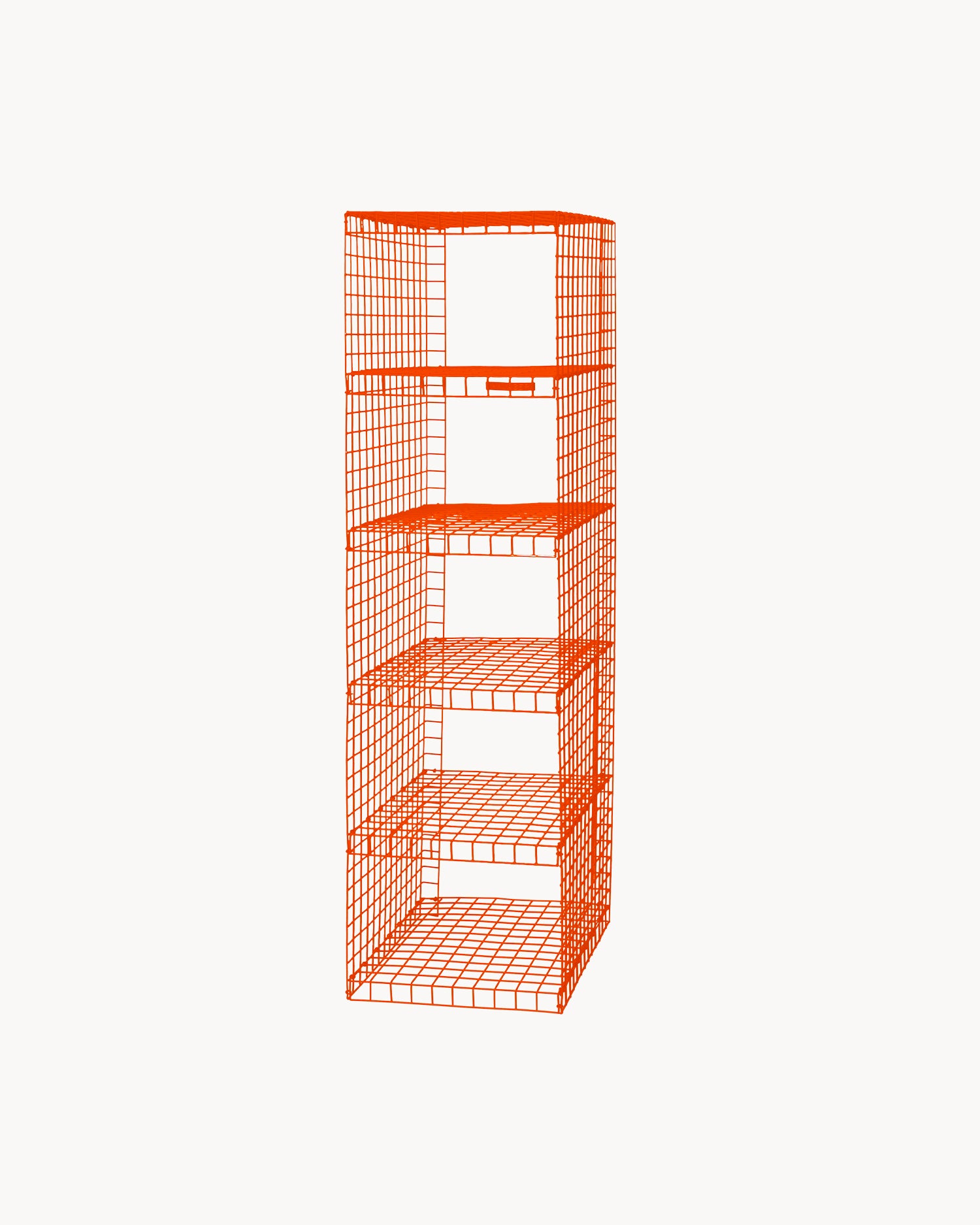 Scaffale da parete in metallo Grid