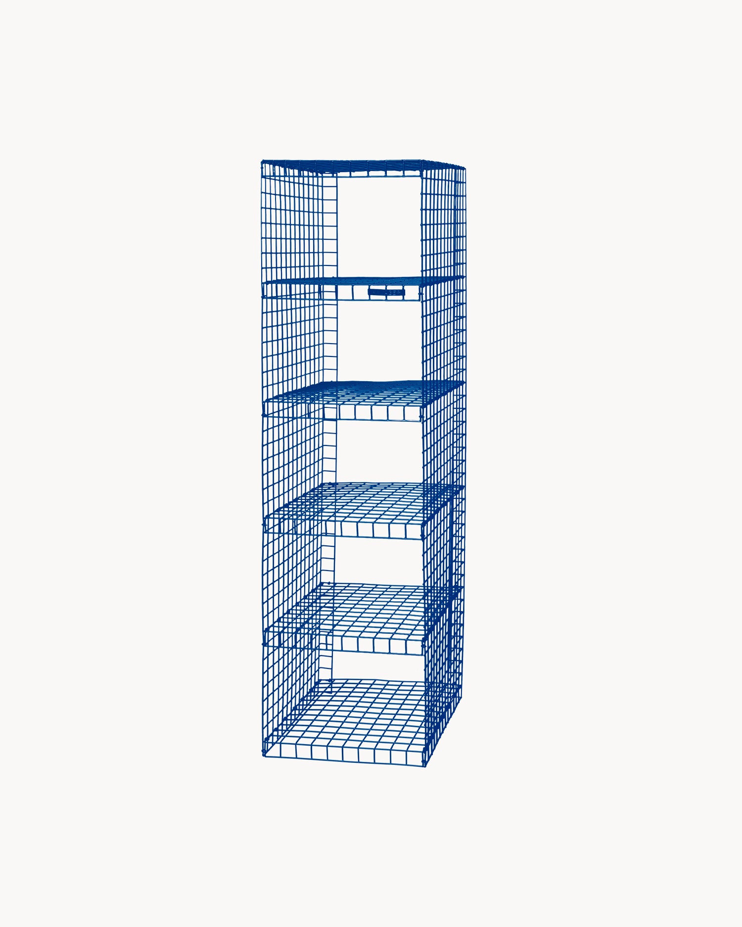 Scaffale da parete in metallo Grid