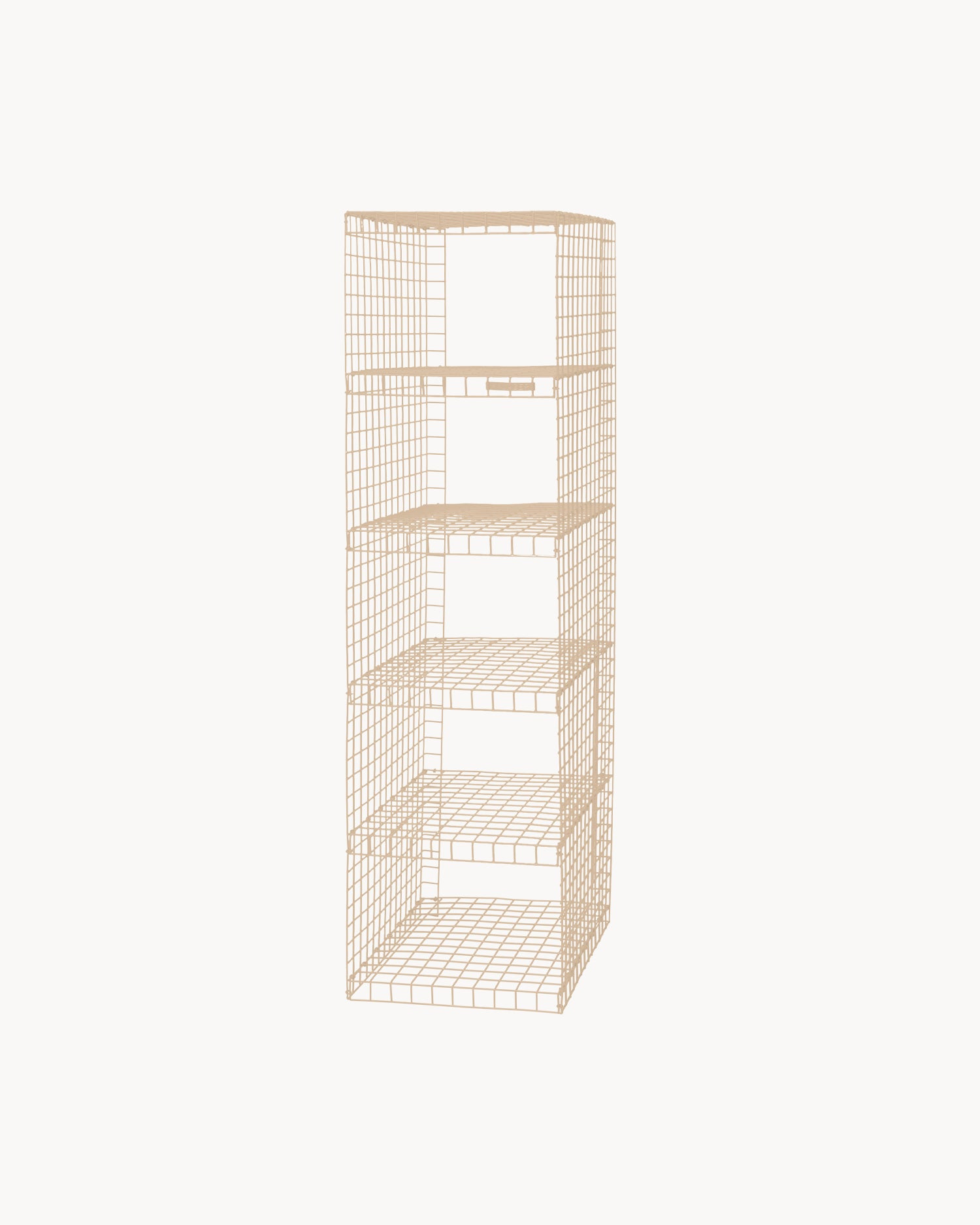 Scaffale da parete in metallo Grid