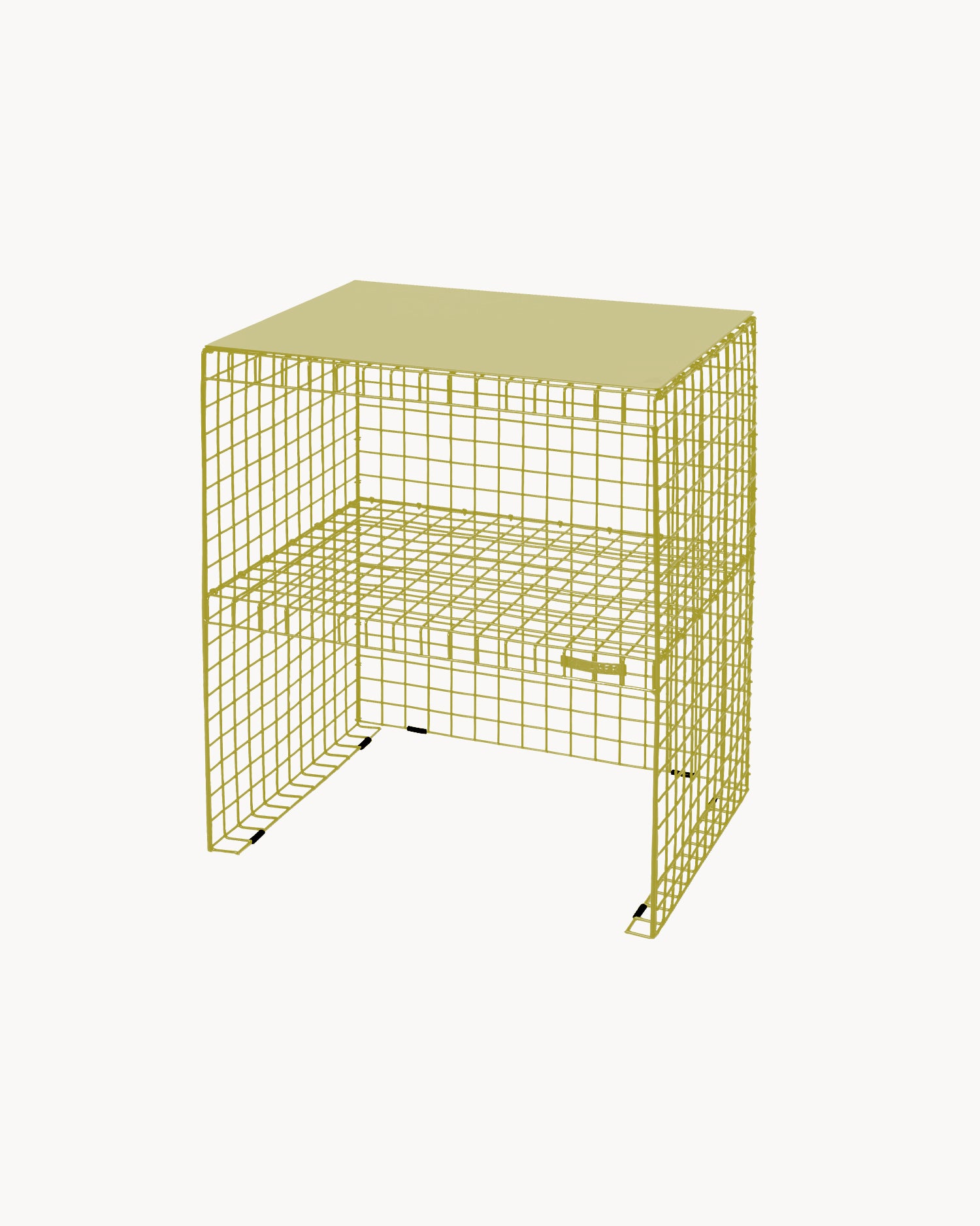 Tavolino in metallo Grid