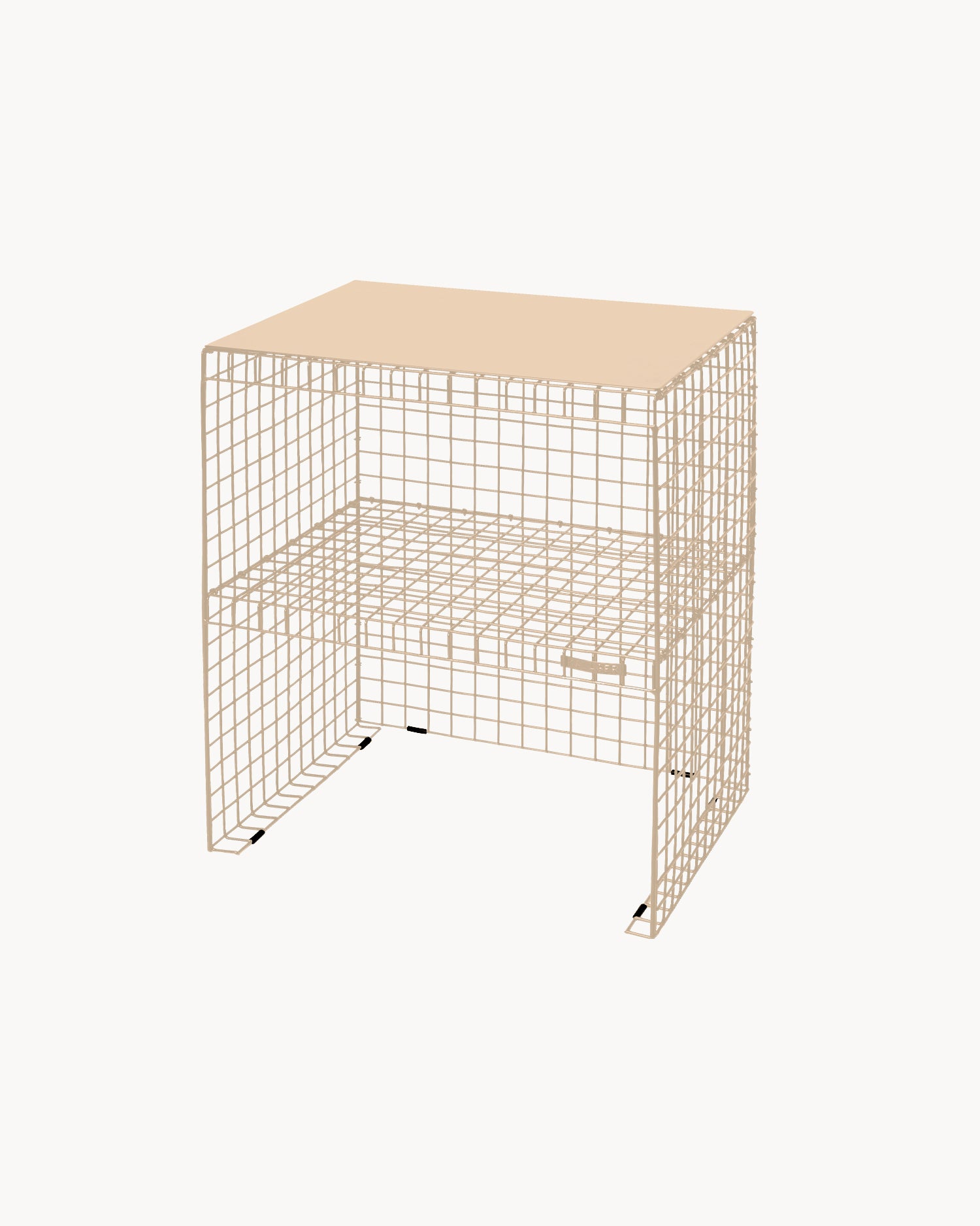 Tavolino in metallo Grid