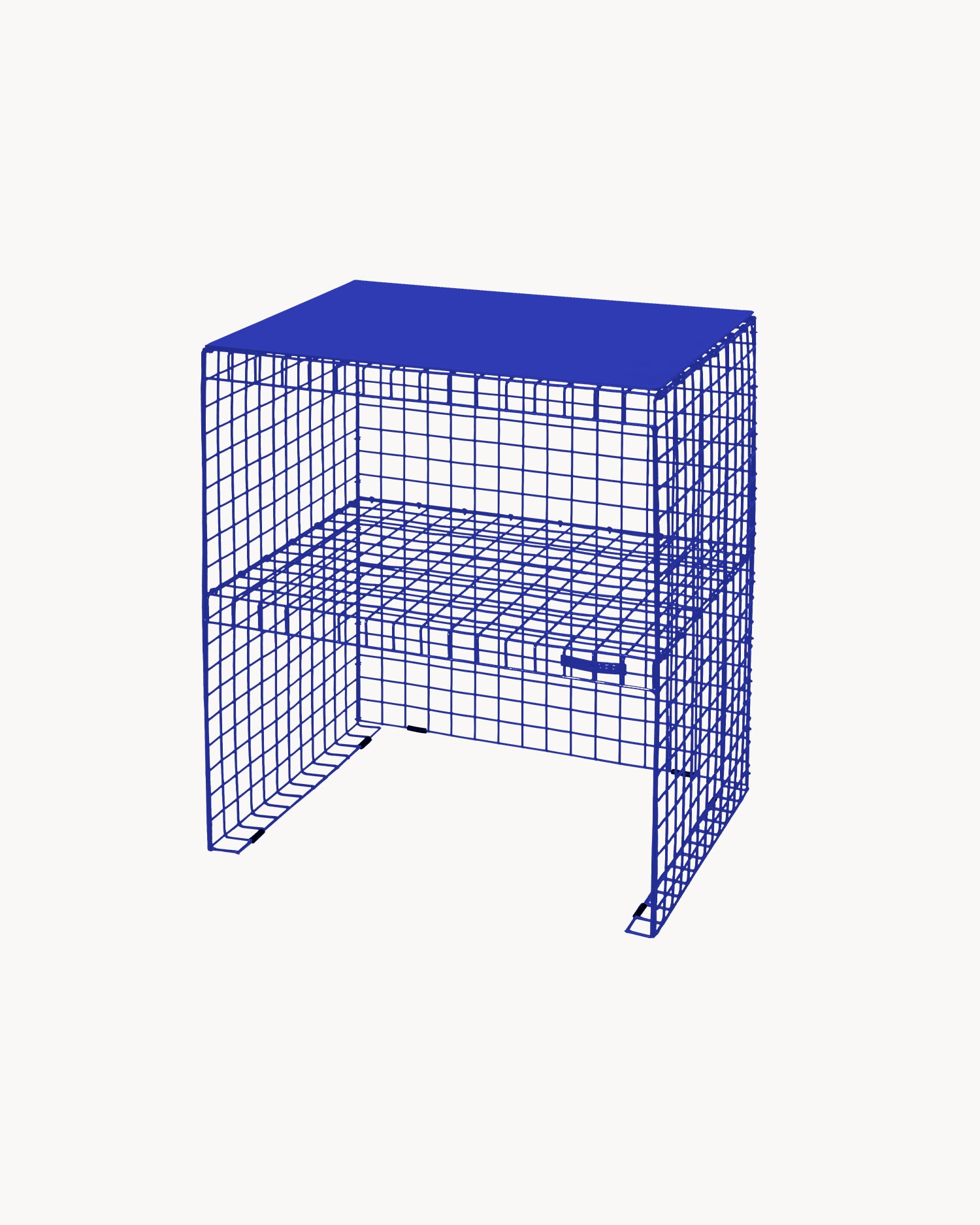 Tavolino in metallo Grid