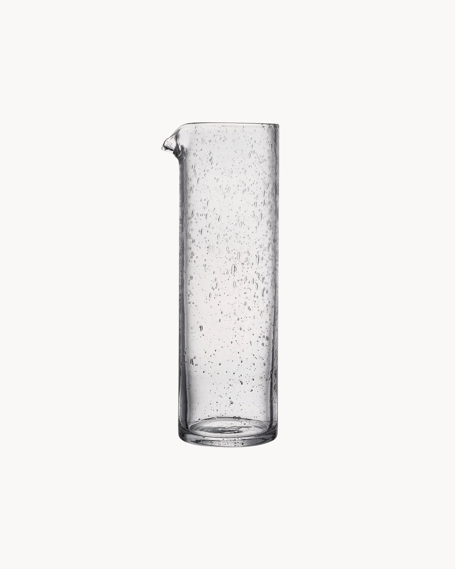 Caraffa in vetro con bolle Craft