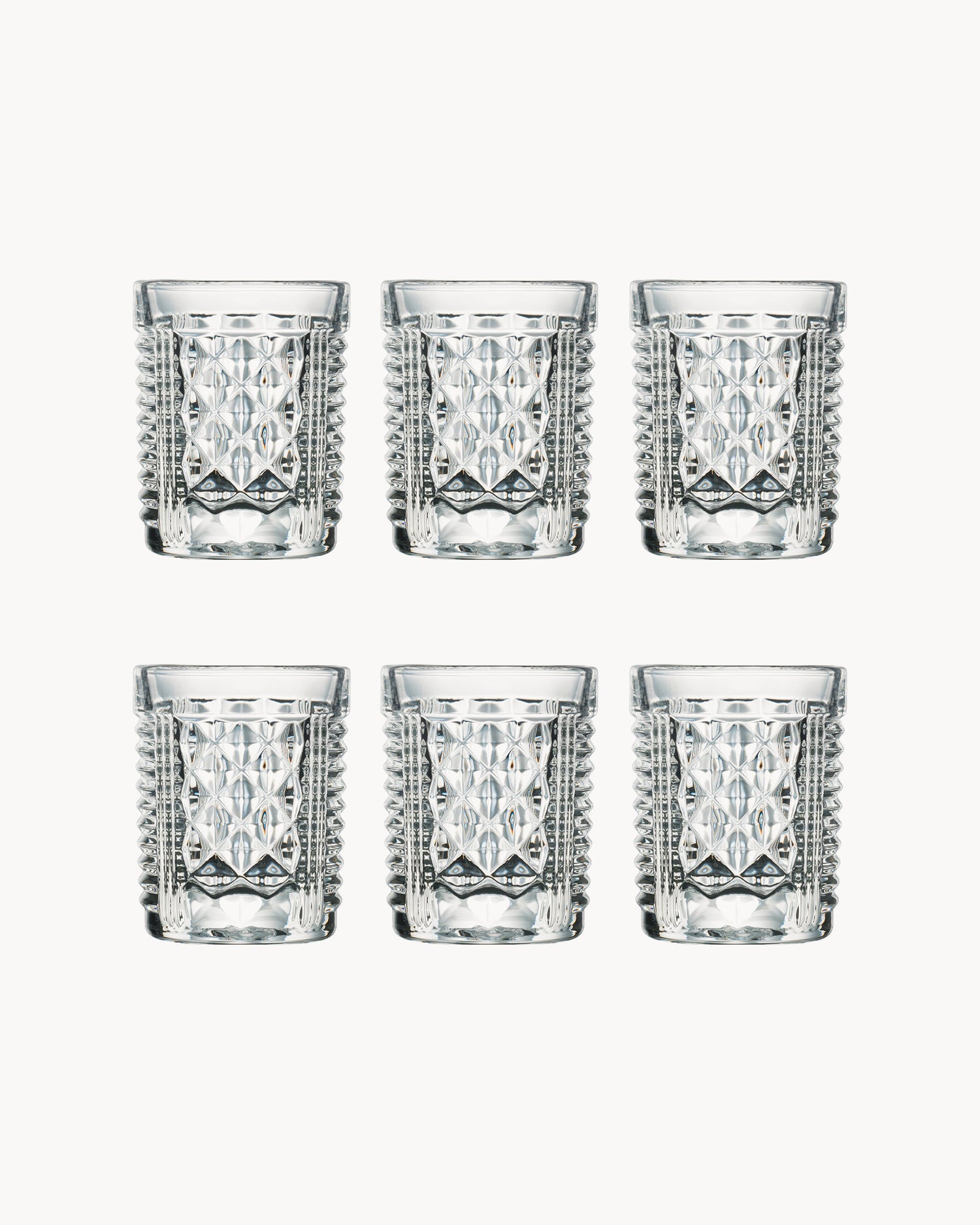 Set 6 bicchieri da liquore After Diamant