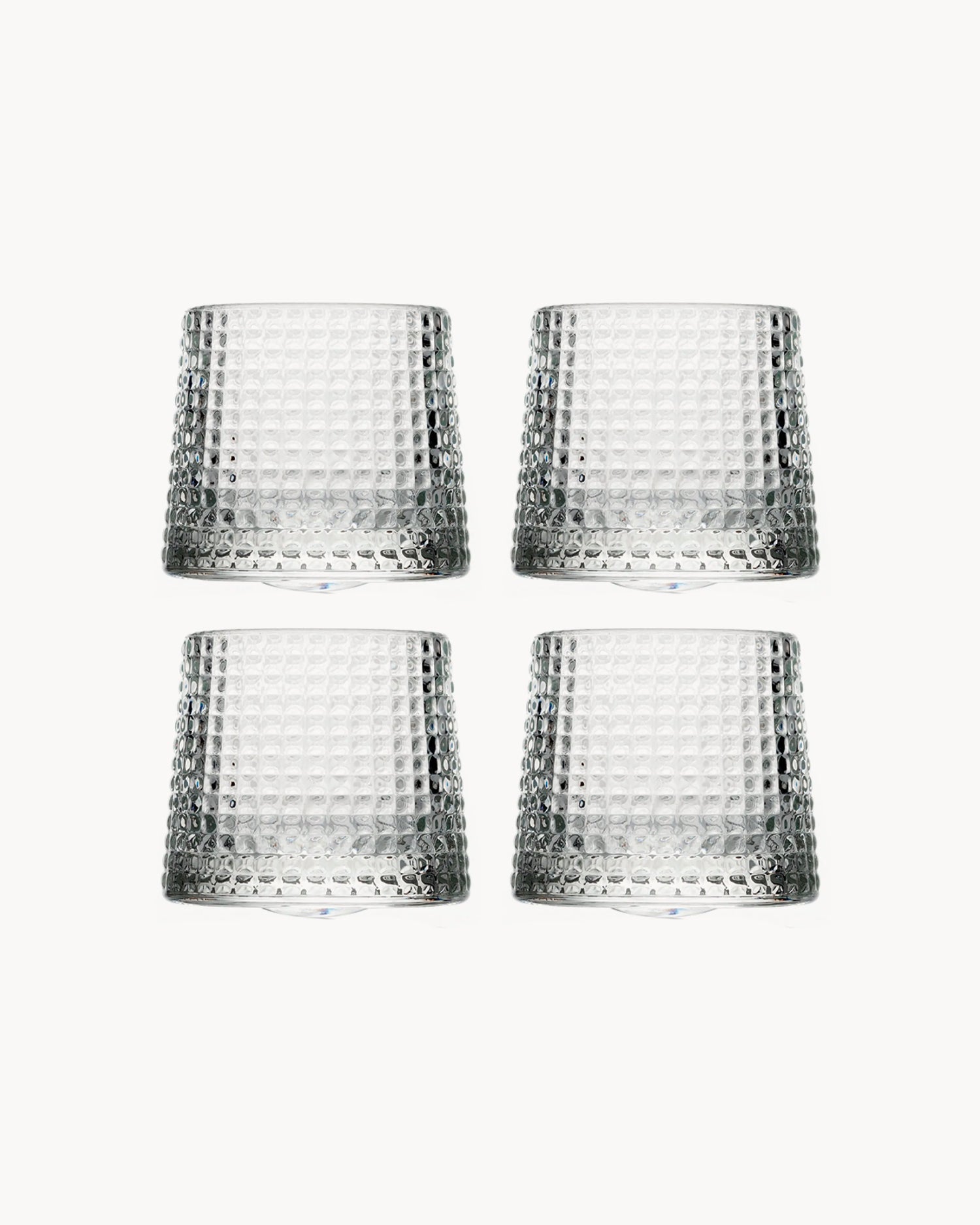 Set 4 bicchieri da liquore basculanti Blossom