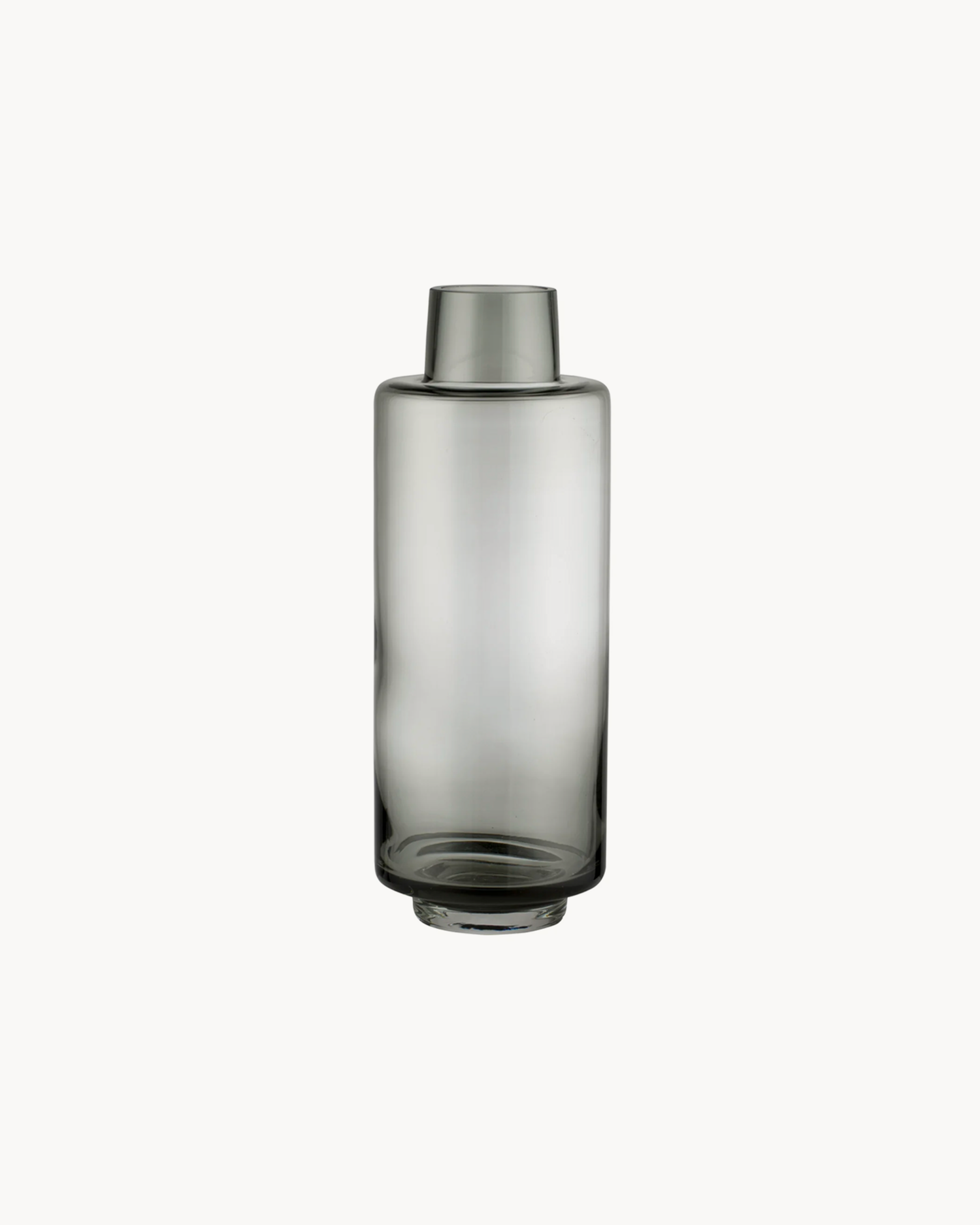 Vaso in vetro Sidria, grigio smoky