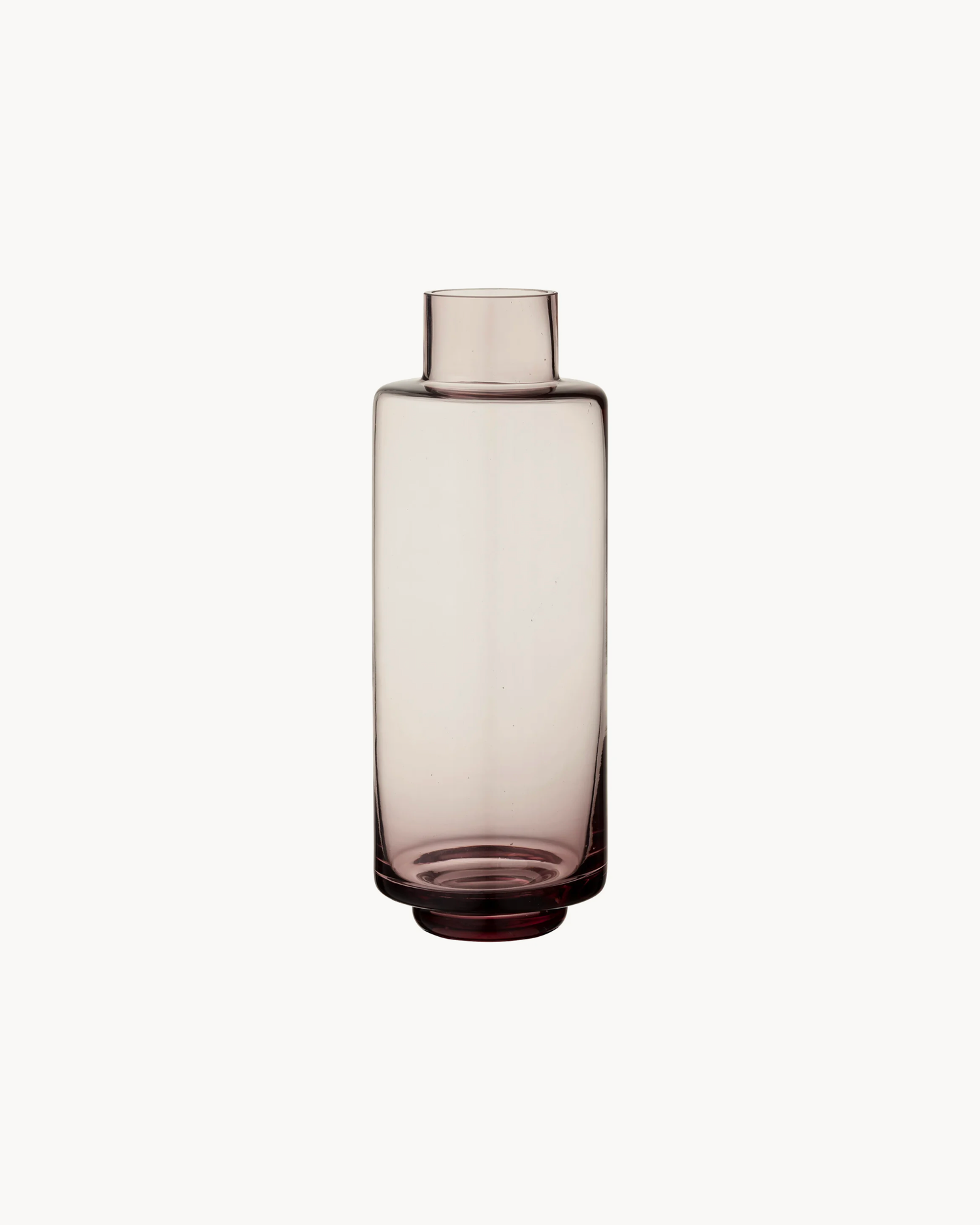 Vaso in vetro Sidria, rosa antico