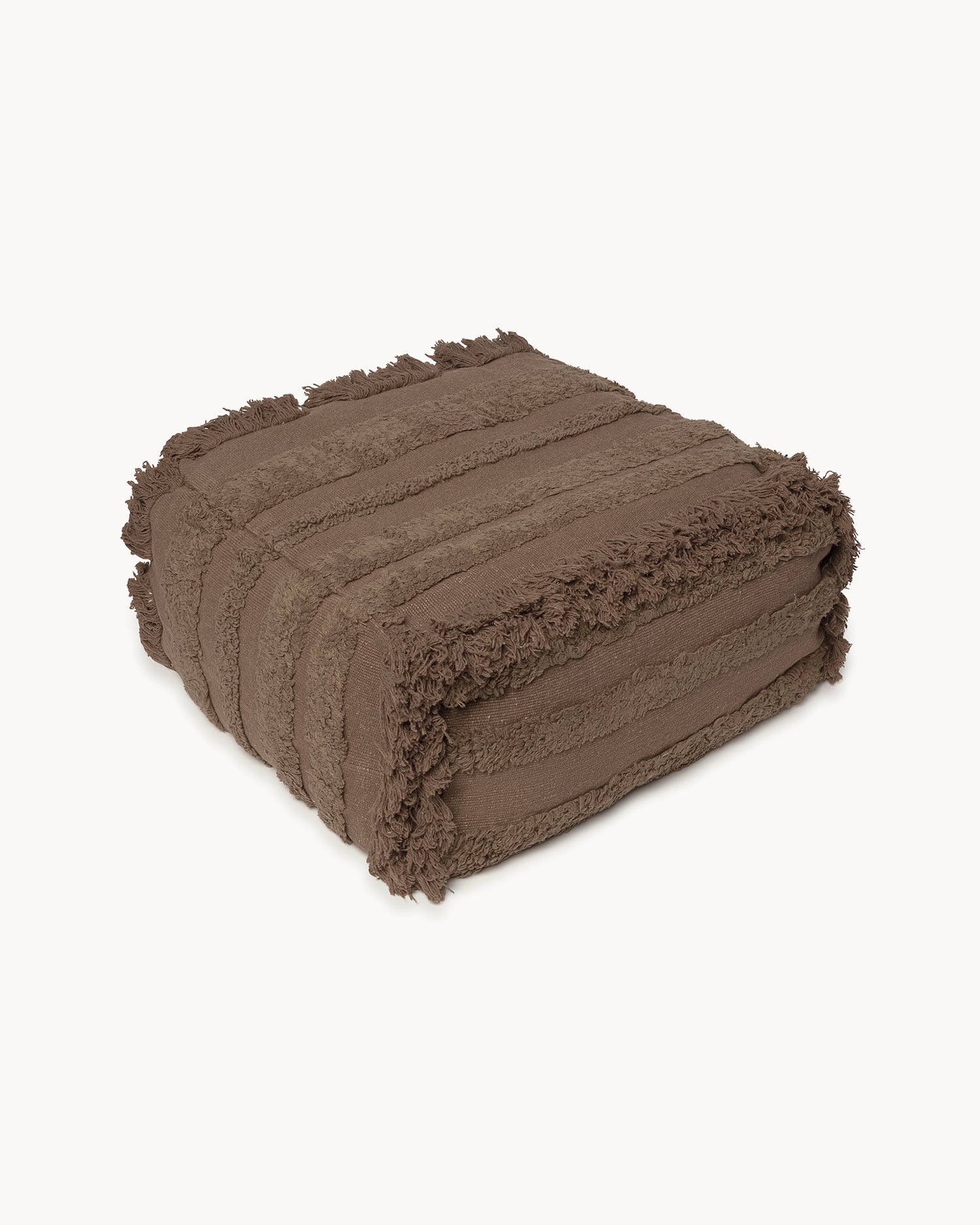 Pouf in cotone realizzato a mano Air