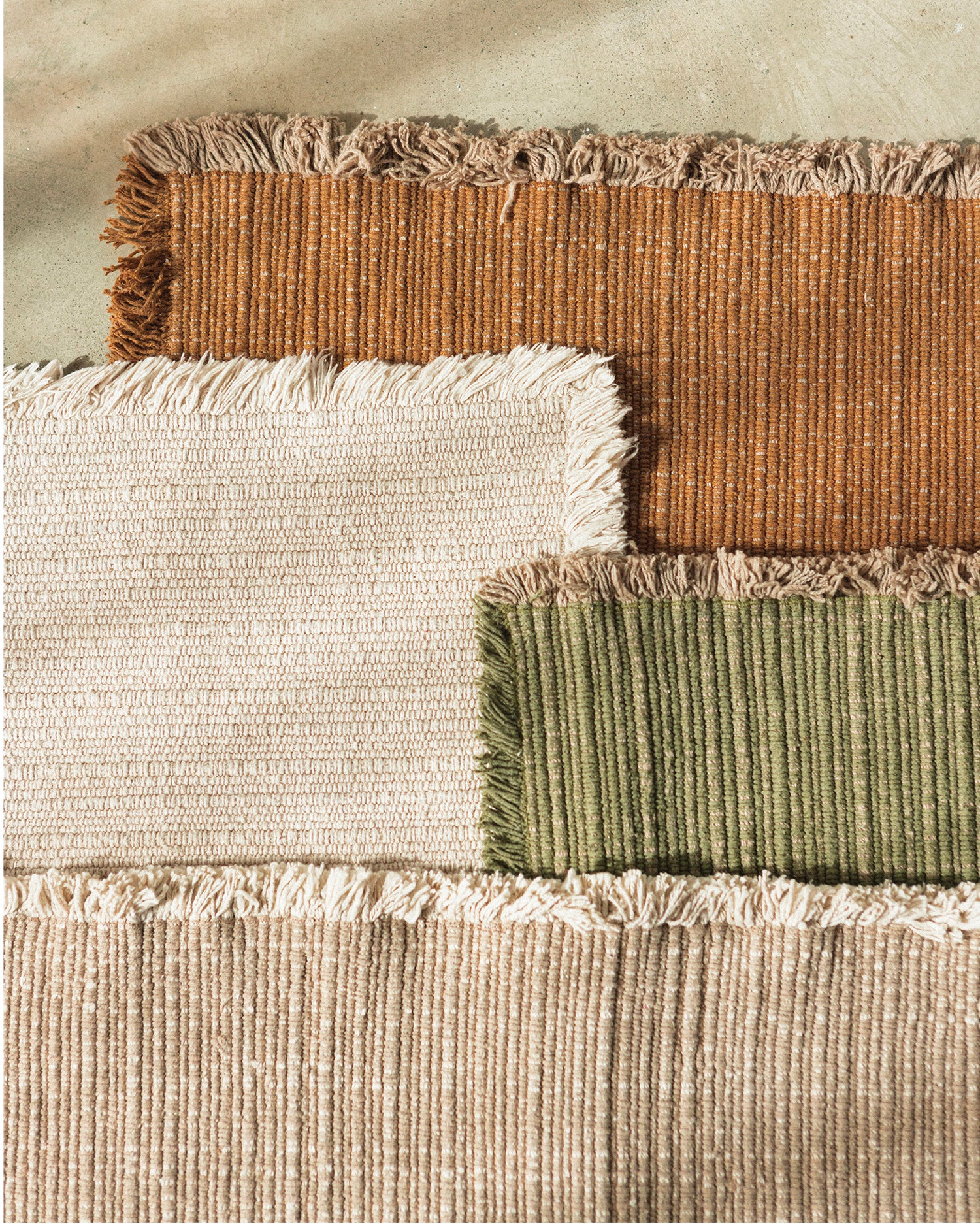 Tappeto in cotone realizzato a mano Handloom