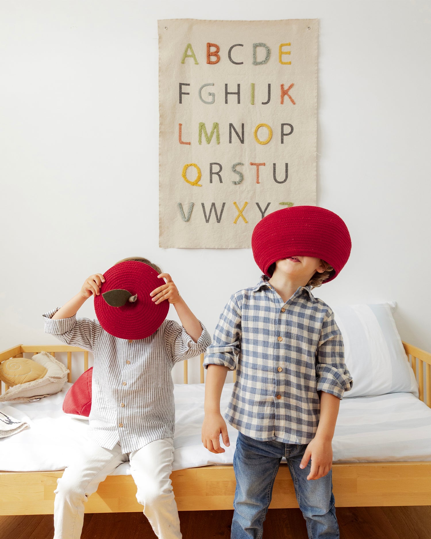 Decorazione da parete realizzata a mano ABC