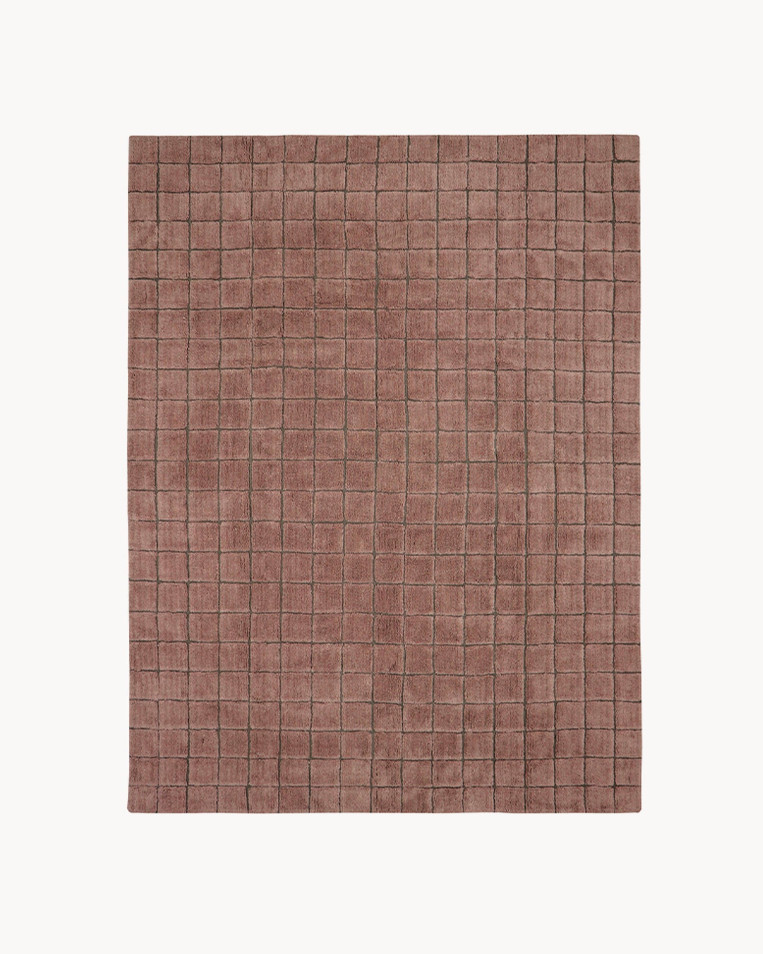 Tappeto lavabile in lana realizzato a mano Mosaic