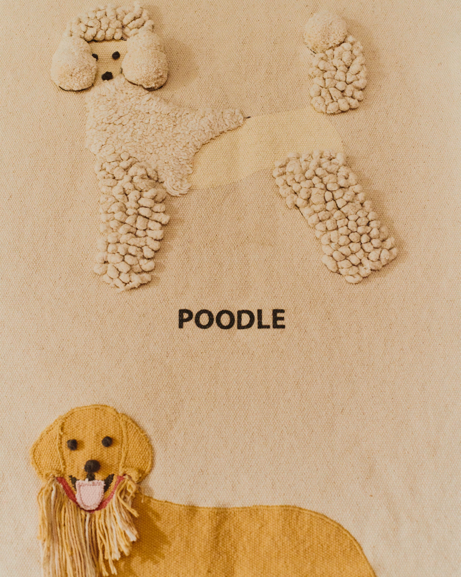 Decorazione da parete realizzata a mano Dogs