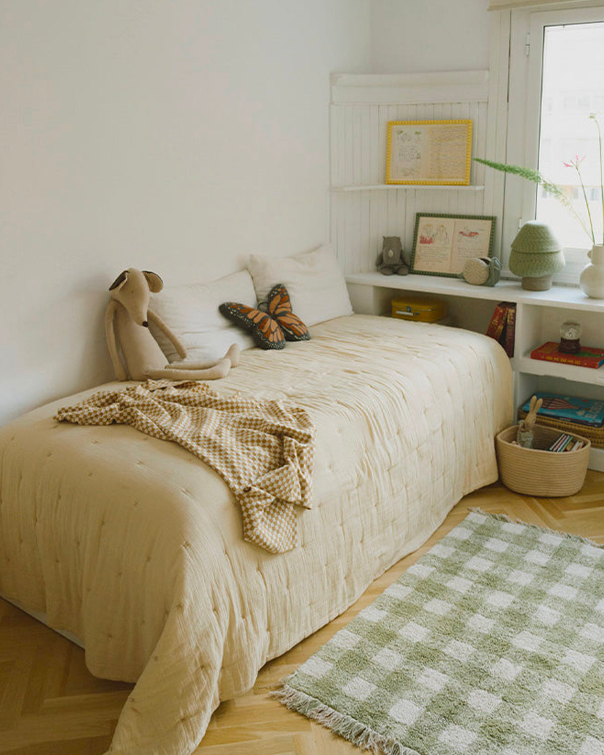 Coperta lavorata a maglia Tiles