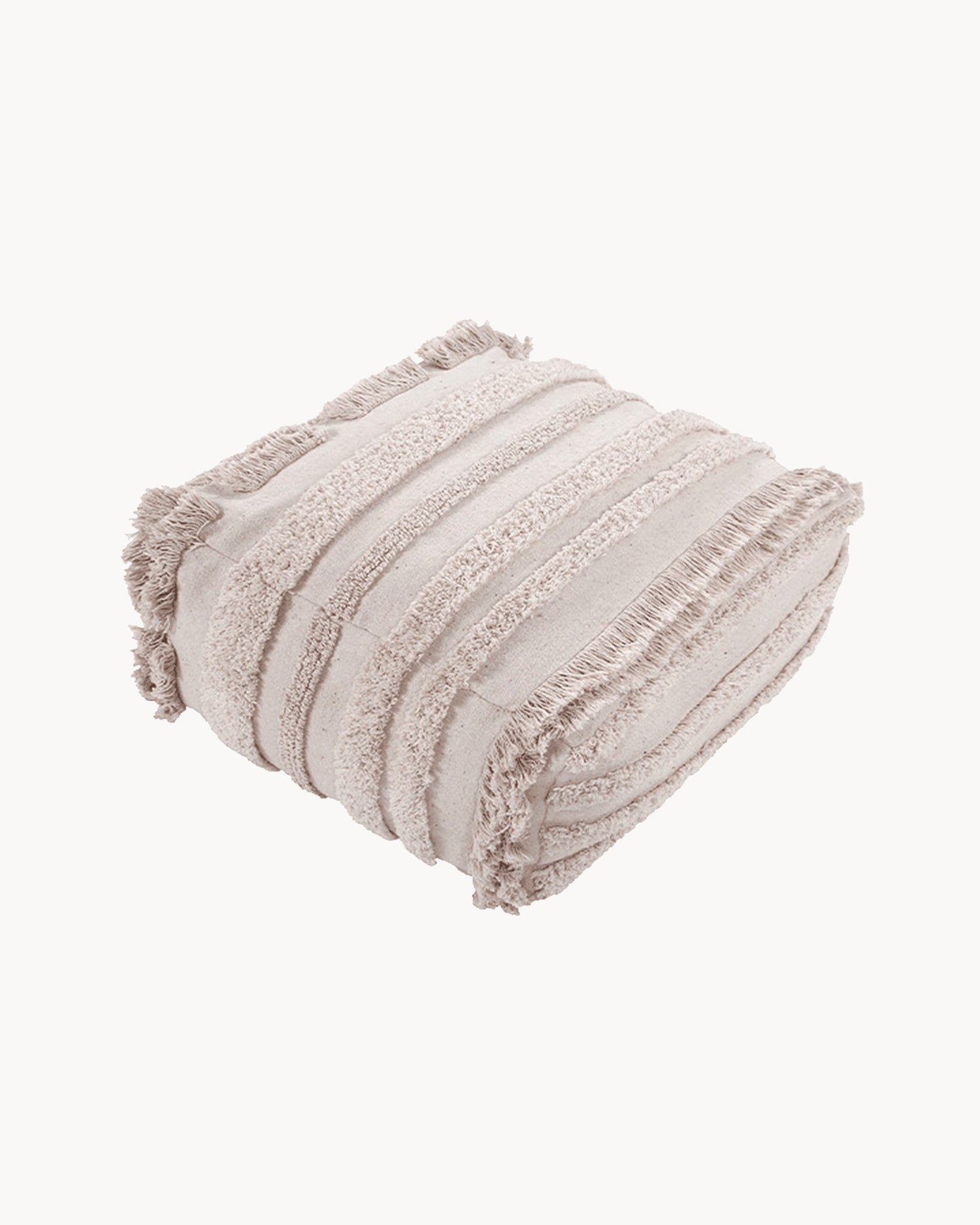 Pouf in cotone realizzato a mano Air