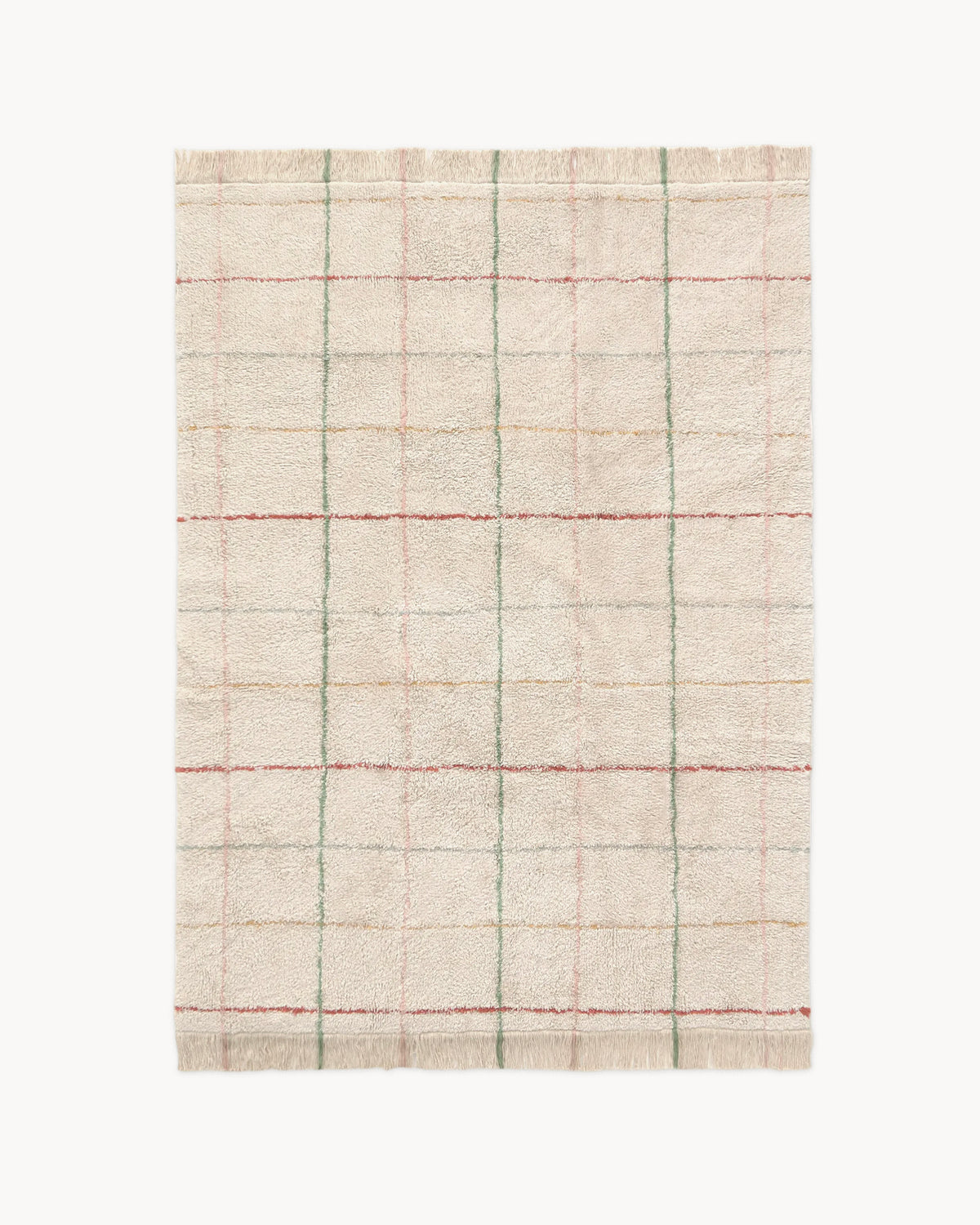 Tappeto lavabile in cotone Color Lines