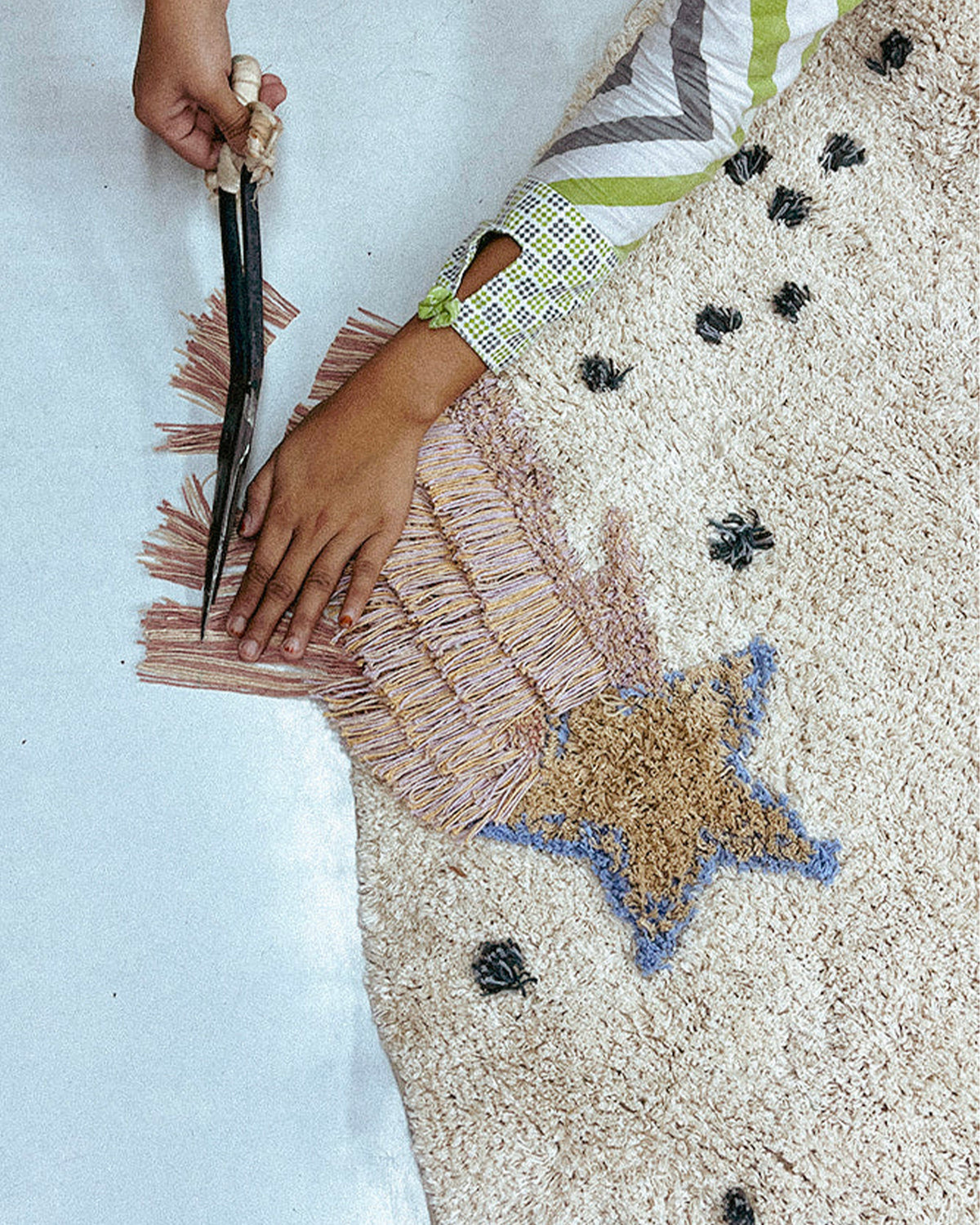 Tappeto lavabile in cotone Interstellar Journey