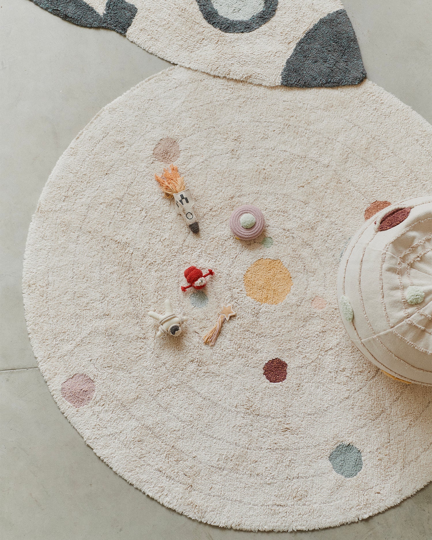 Tappeto lavabile da gioco in cotone Solar System
