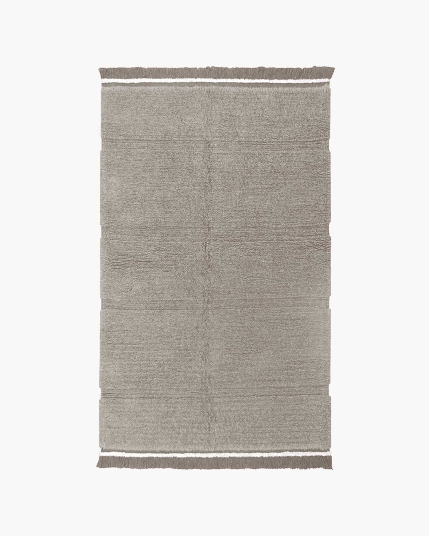 Tappeto lavabile in lana realizzato a mano Steppe