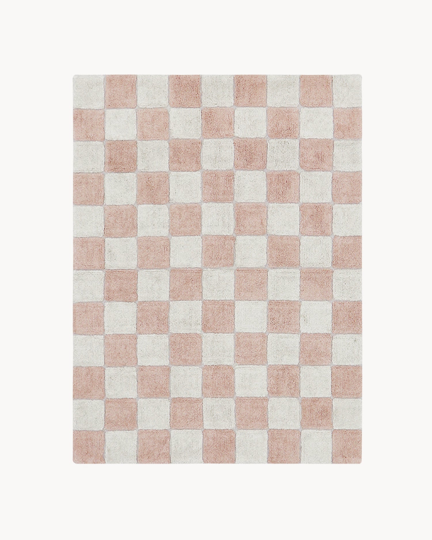 Tappeto lavabile in cotone realizzato a mano Tiles
