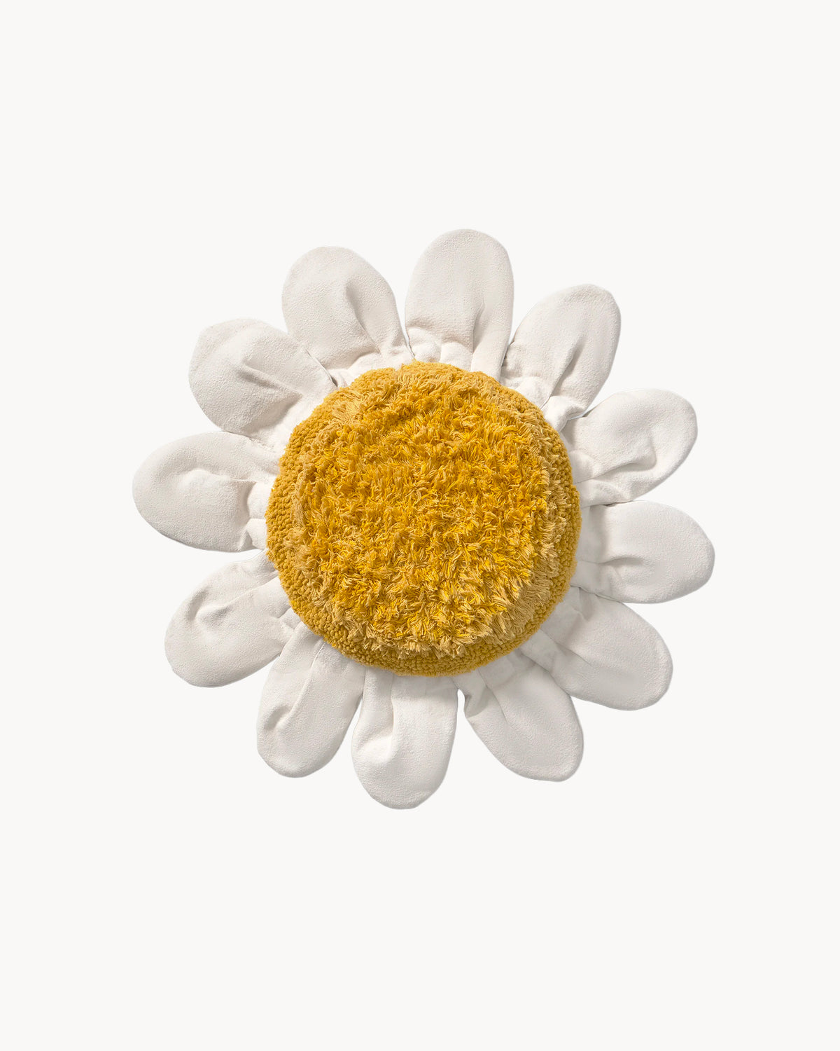 Cuscino da terra in cotone White Daisy