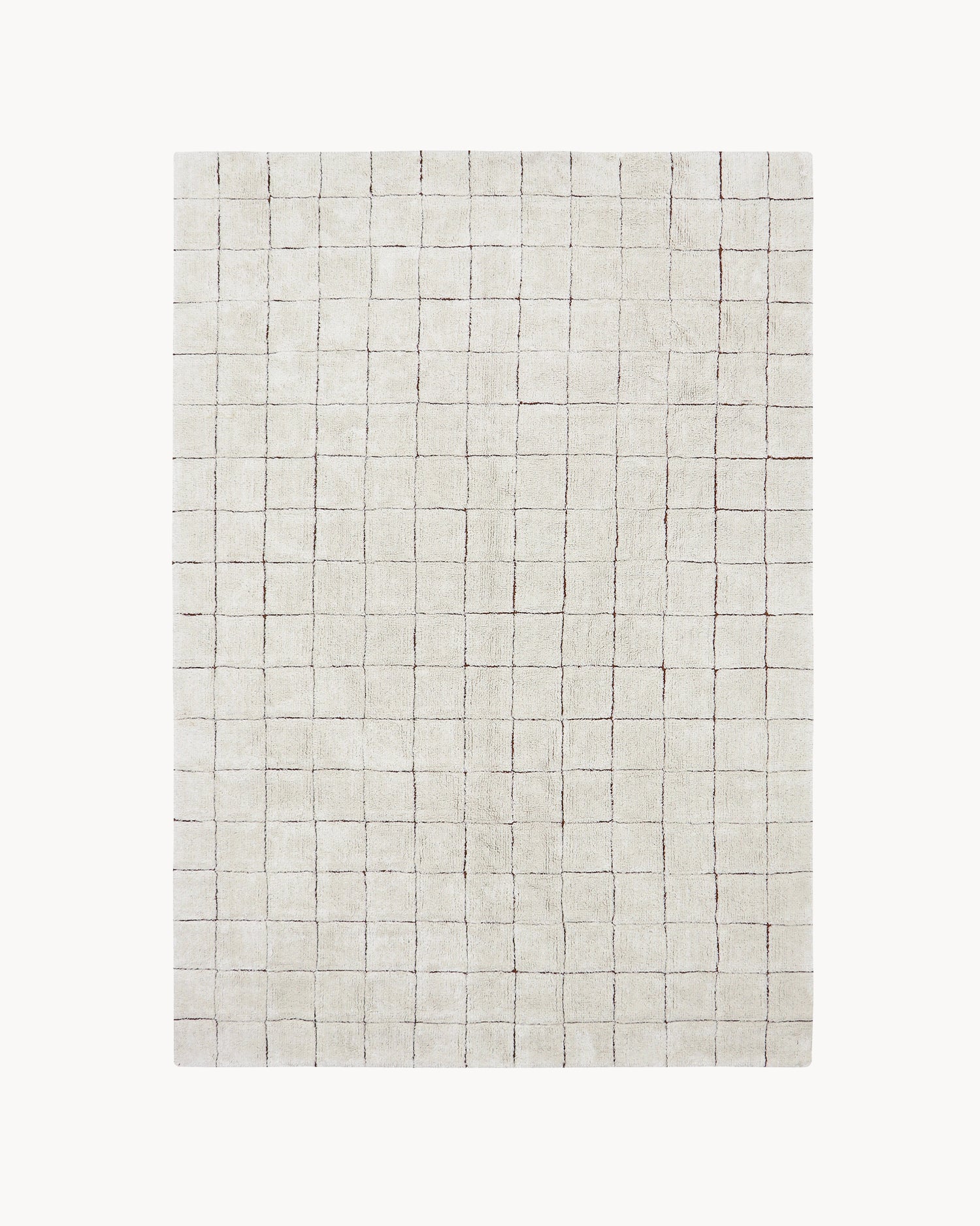 Tappeto lavabile in cotone realizzato a mano Mosaic