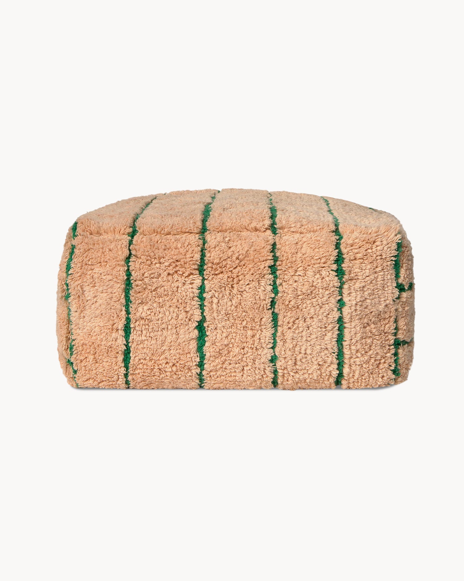Pouf in cotone realizzato a mano Lines