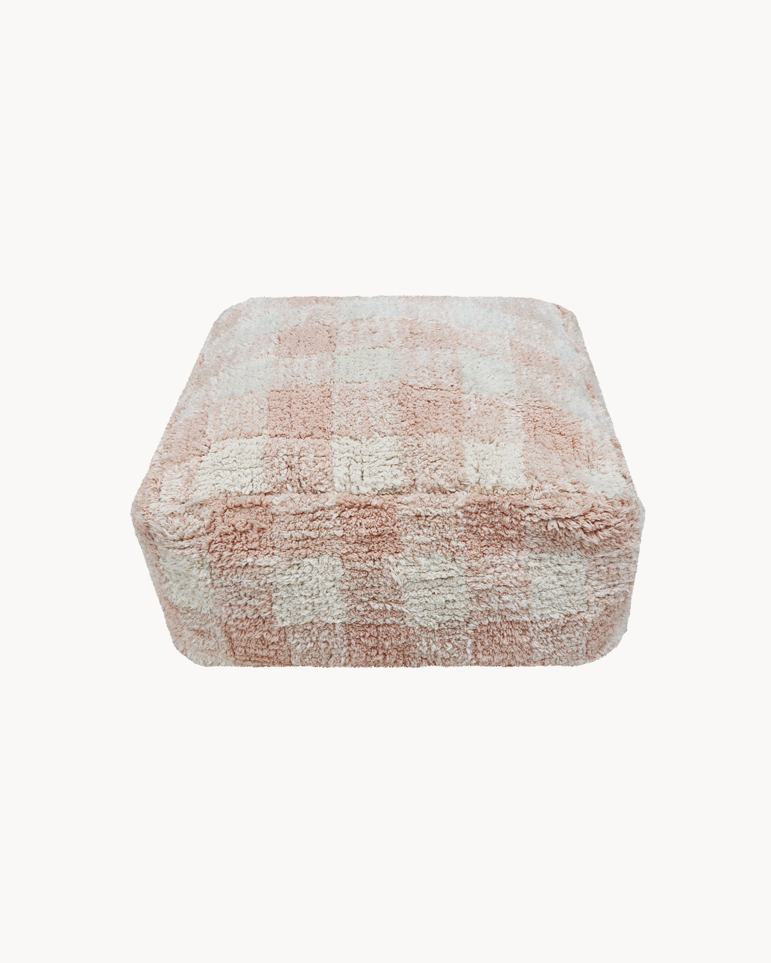 Pouf per bambini in cotone Vichy