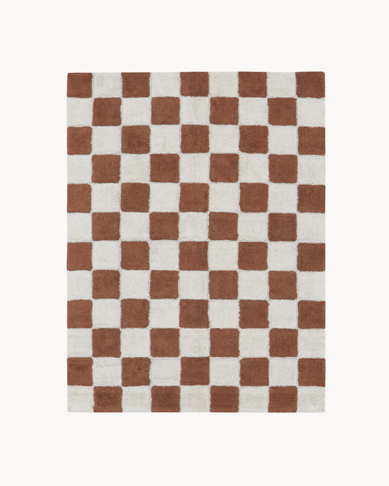 Tappeto lavabile in cotone realizzato a mano Tiles
