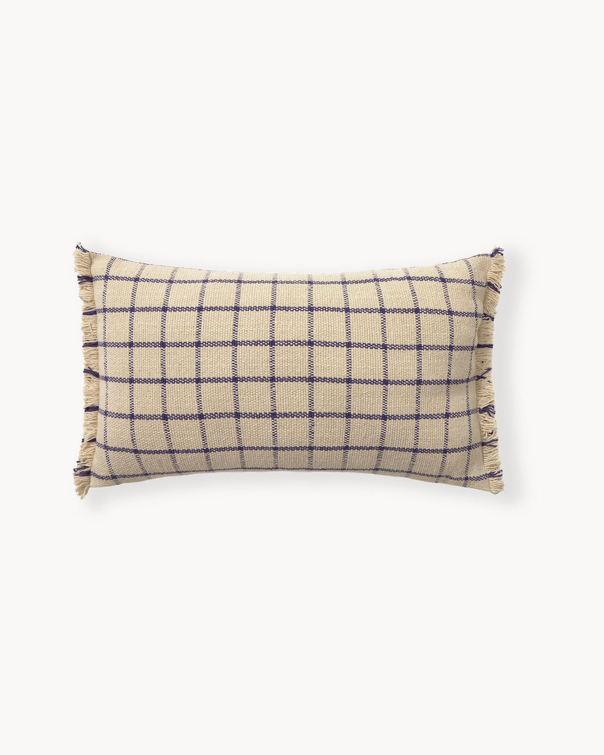 Cuscino intrecciato a mano Geo Block