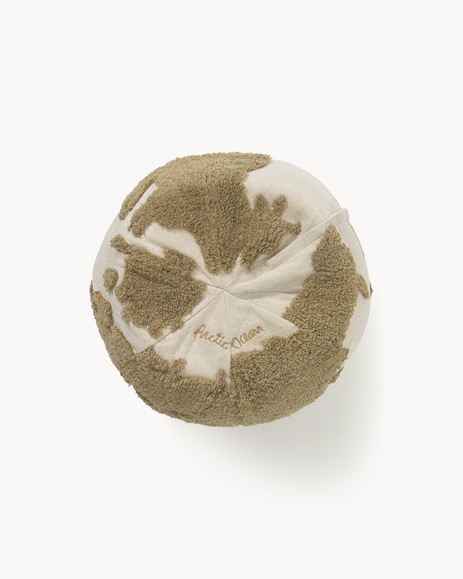 Pouf in cotone per bambini World Map