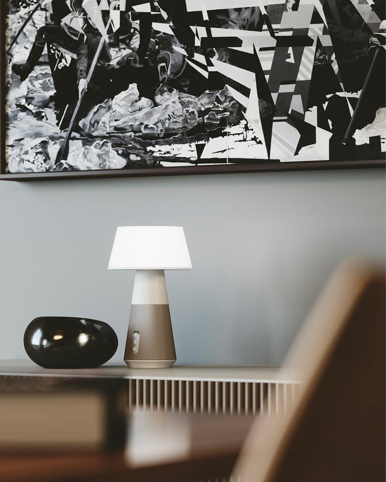 Lampada portatile LED con speaker bluetooth Decibel