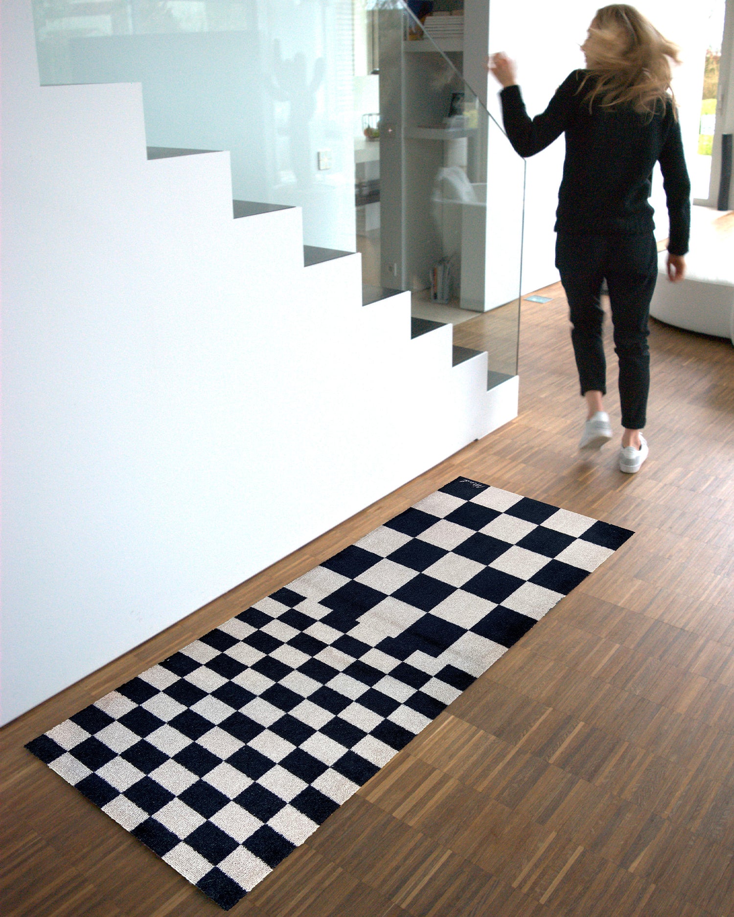 Runner lavabile a scacchi Boxie