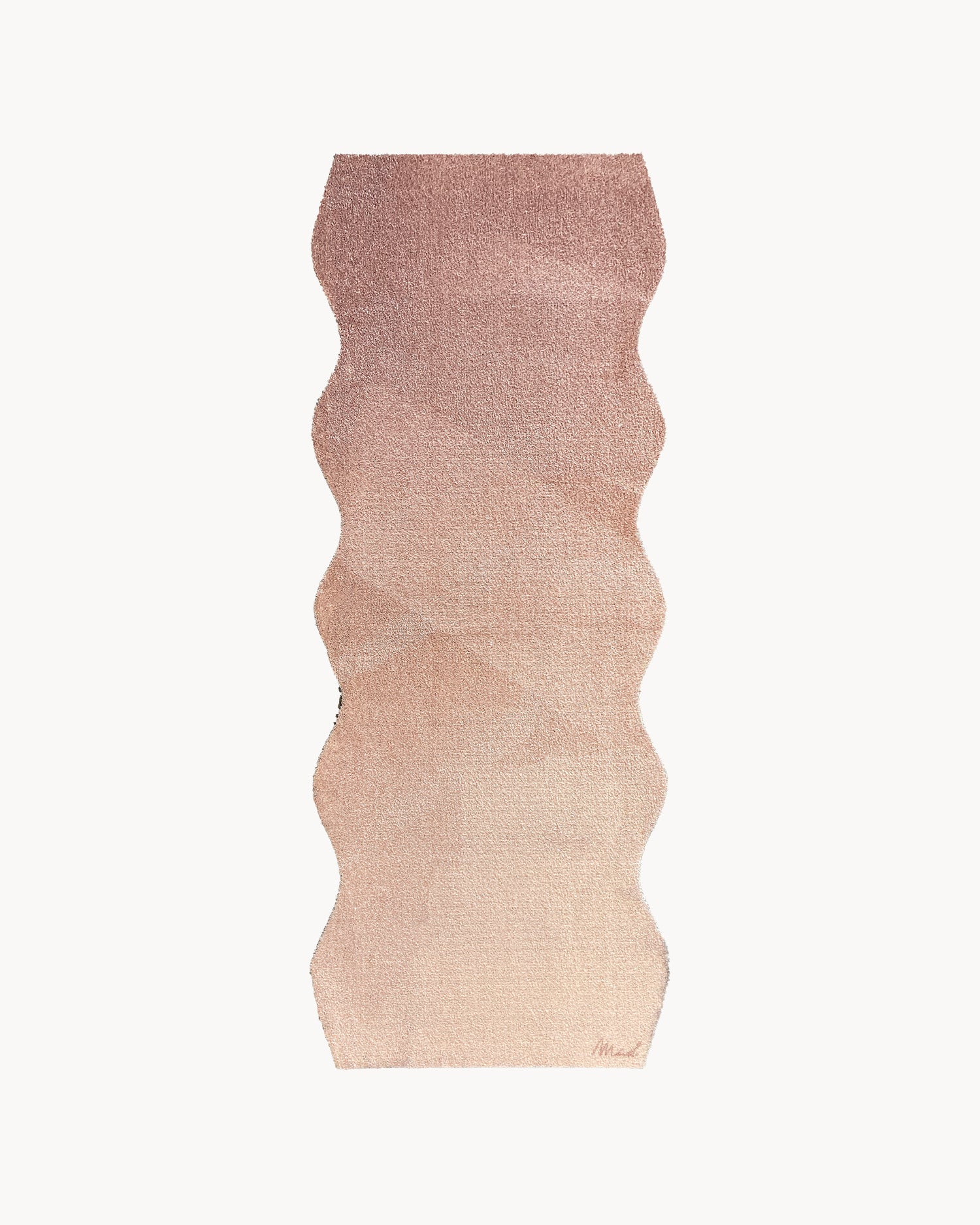 Runner lavabile dalla forma organica Nude